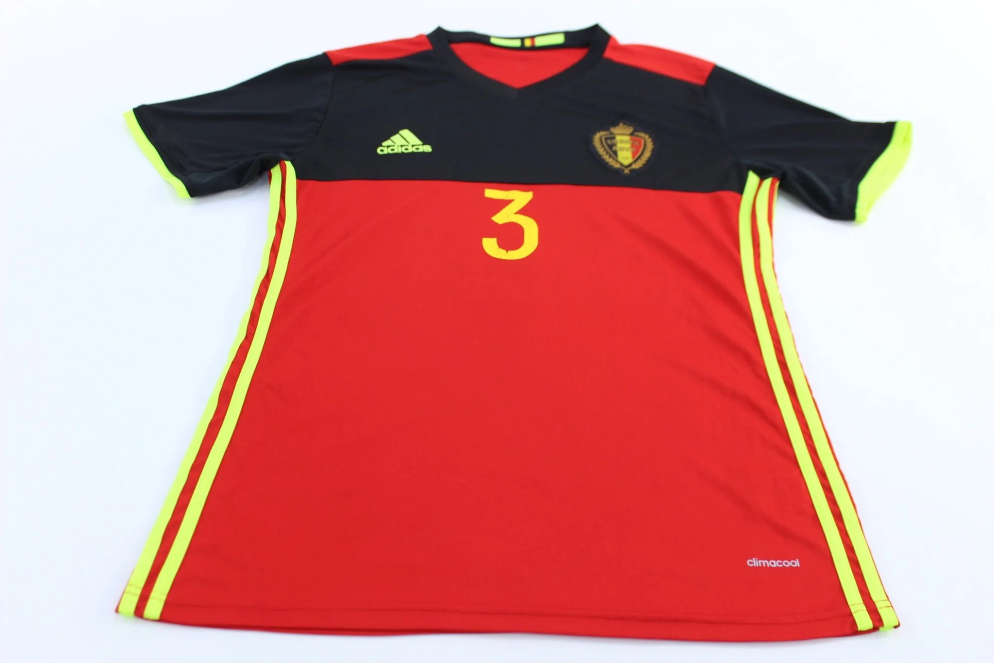 Adidas Belgium National Team Soccer Jersey