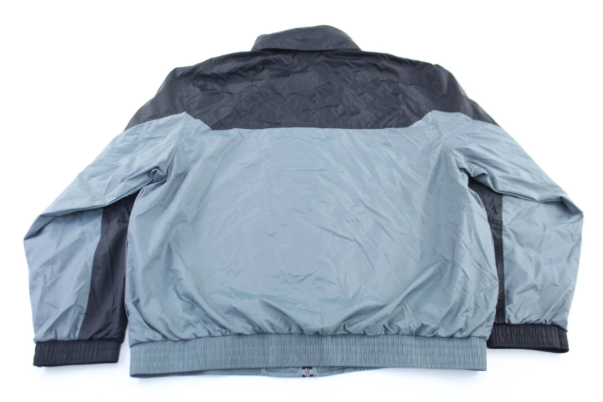 Adidas Embroidered Logo Black & Grey Zip Up Jacket - Image 2