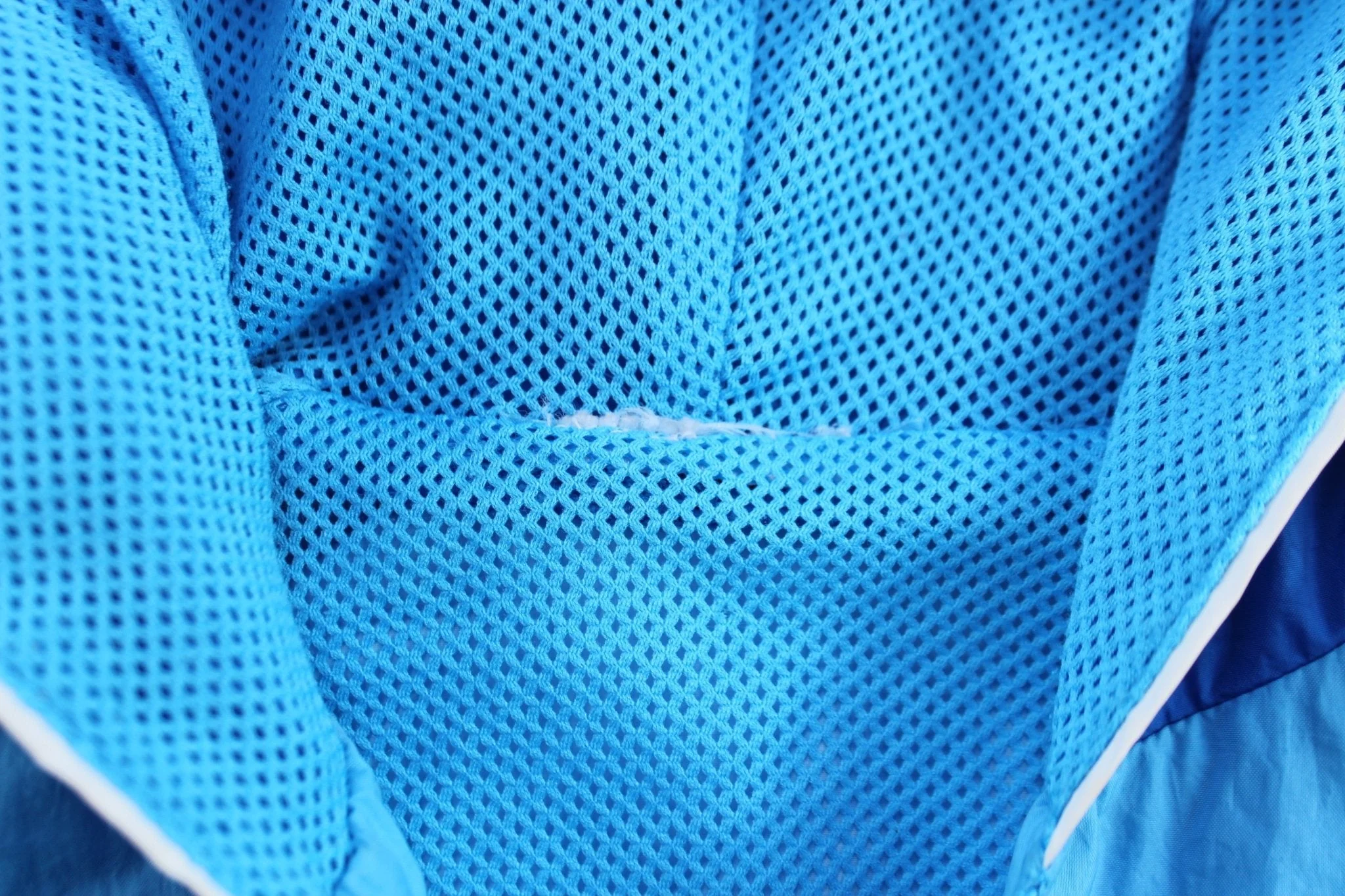 Adidas Embroidered Logo Blue Zip Up Jacket - Image 3