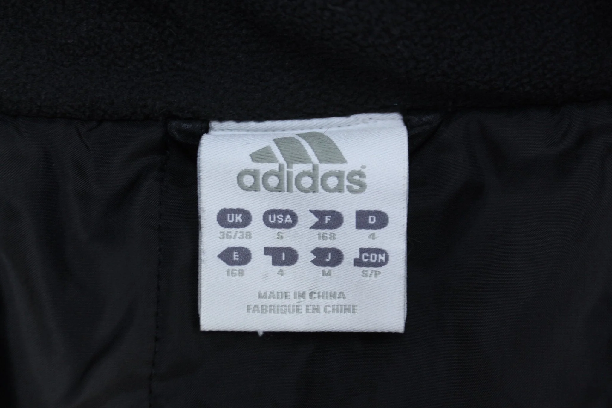 Adidas Embroidered Logo Full Zip Parka Jacket - Image 3