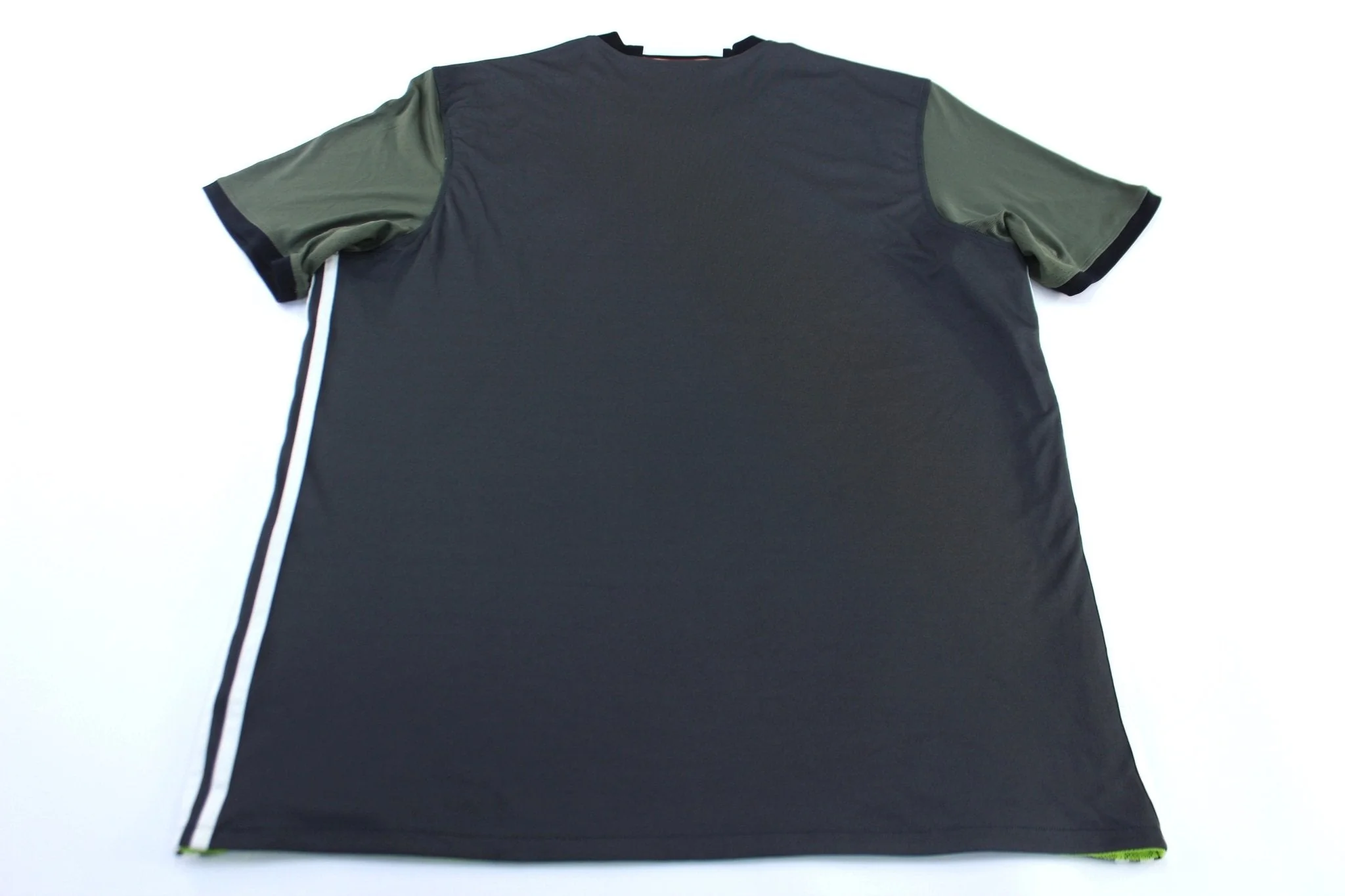 Adidas Embroidered Logo Germany Striped Soccer Jersey - Image 2