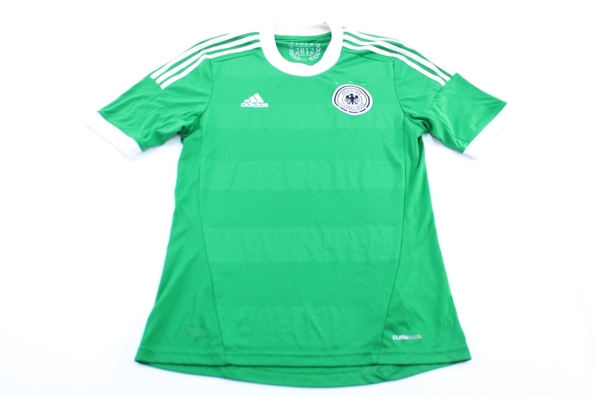 Adidas Embroidered Logo Germany Striped Soccer Jersey