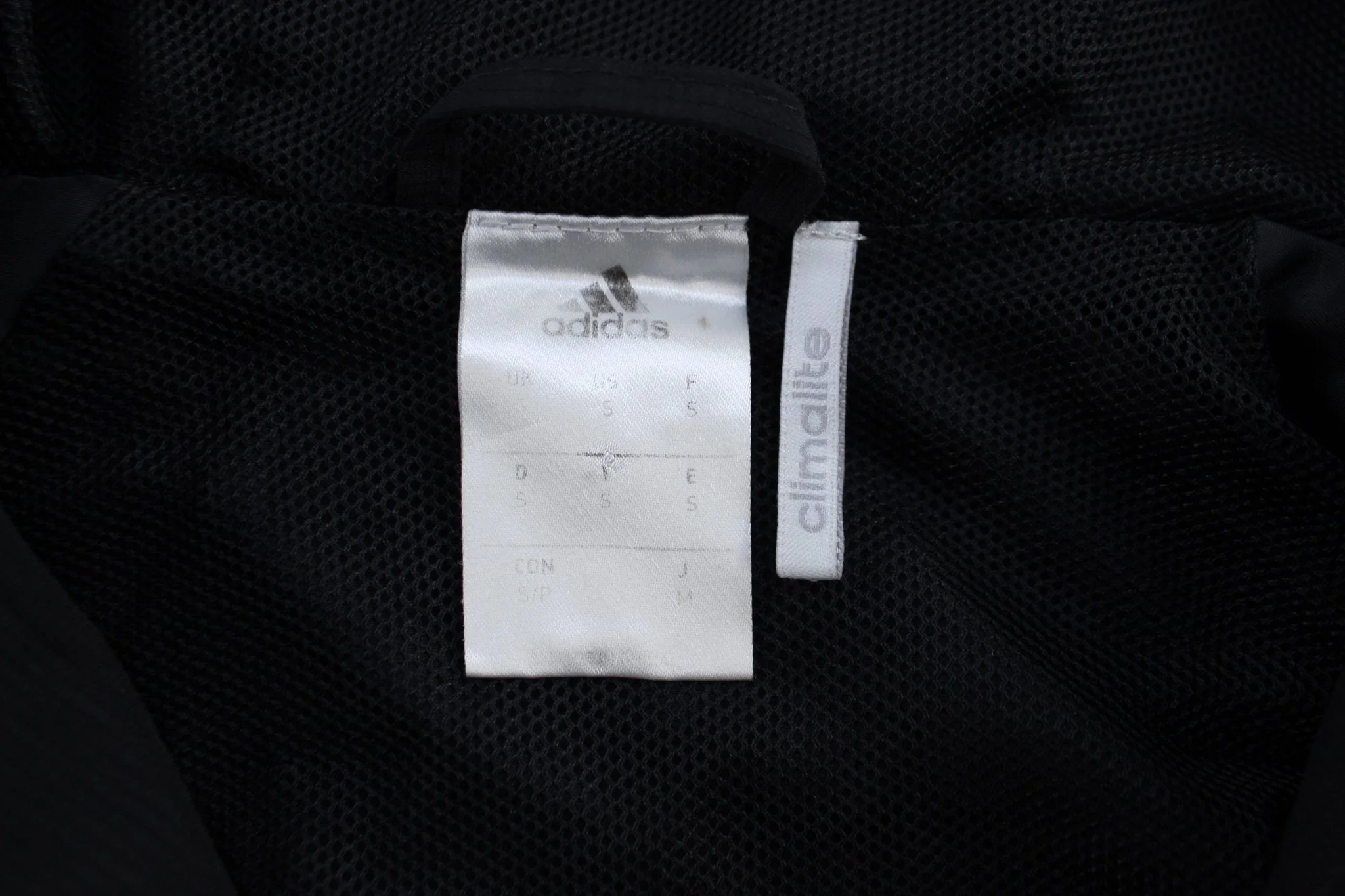 Adidas Embroidered Logo Houston Dynamo Striped Zip Up Jacket - Image 3