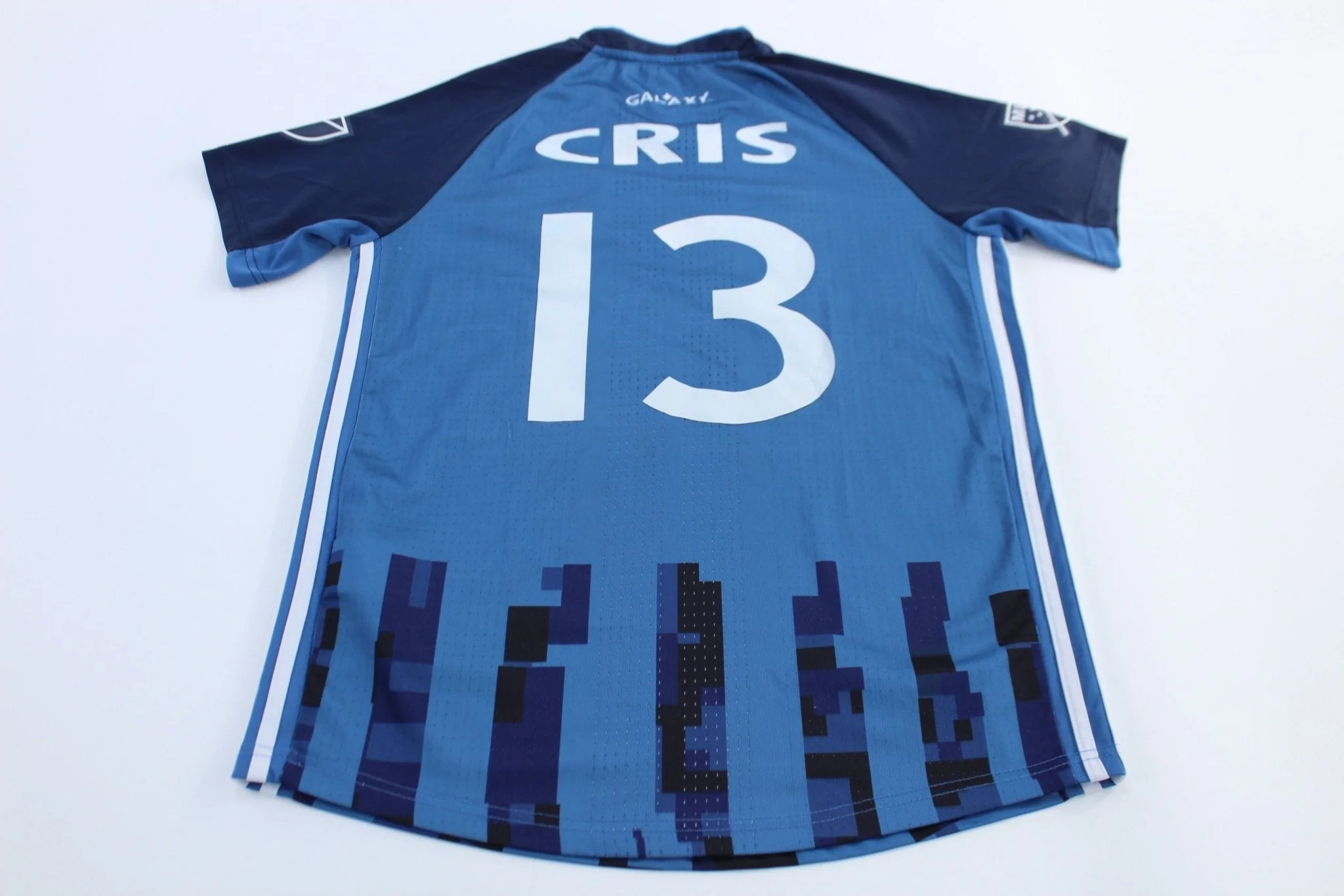 Adidas Embroidered Logo LA Galaxy #13 Cris Soccer Jersey - Image 2
