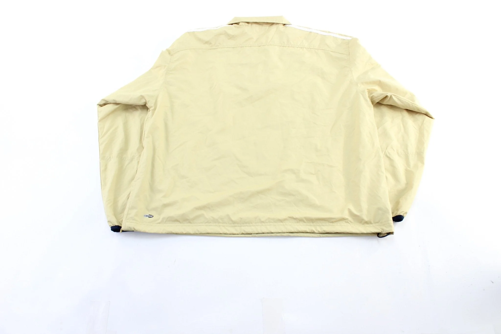 Adidas Embroidered Logo University of Pittsburgh Striped Pullover Jacket - Image 2