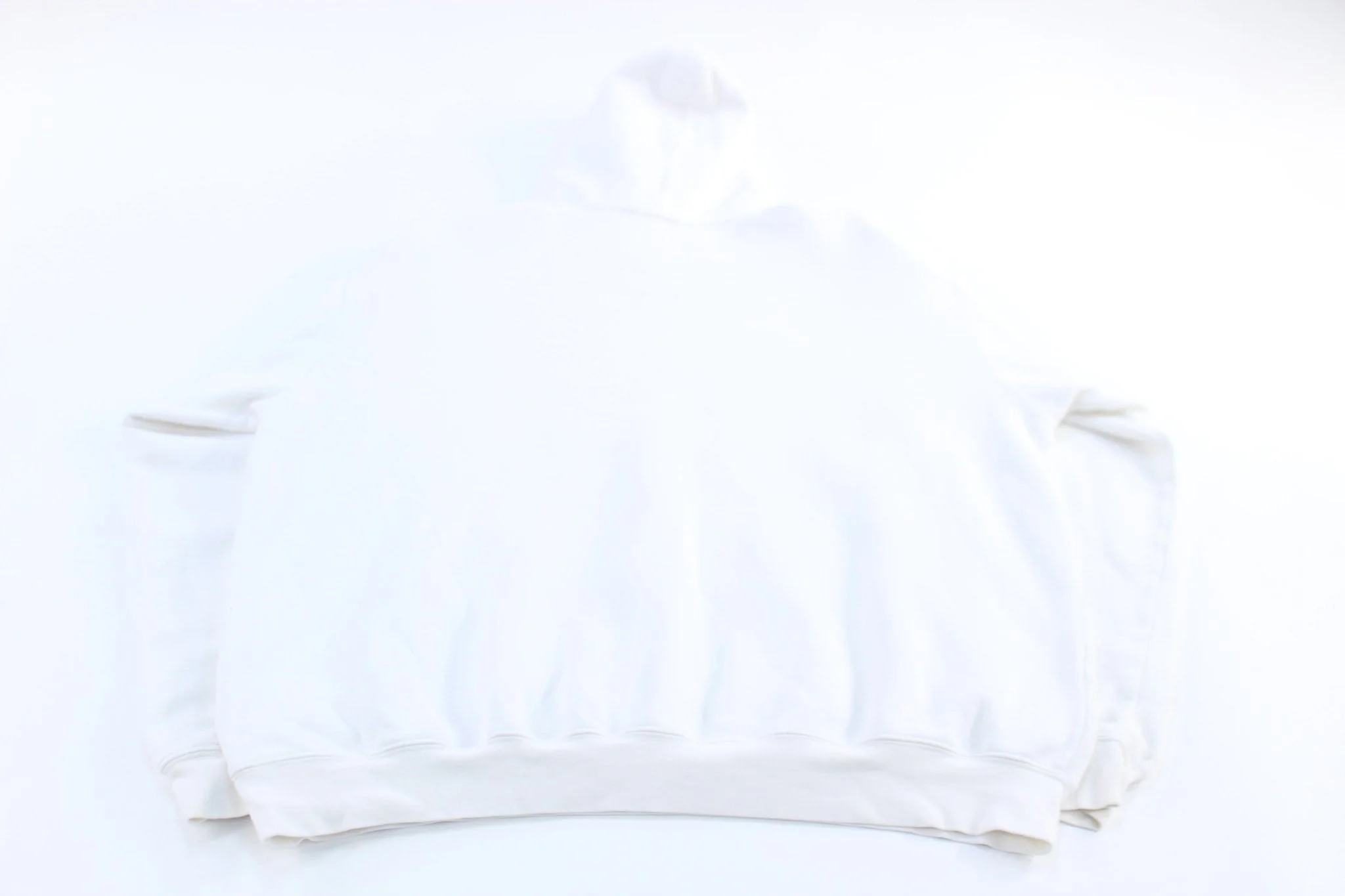Adidas Embroidered Logo White Pullover Hoodie - Image 2