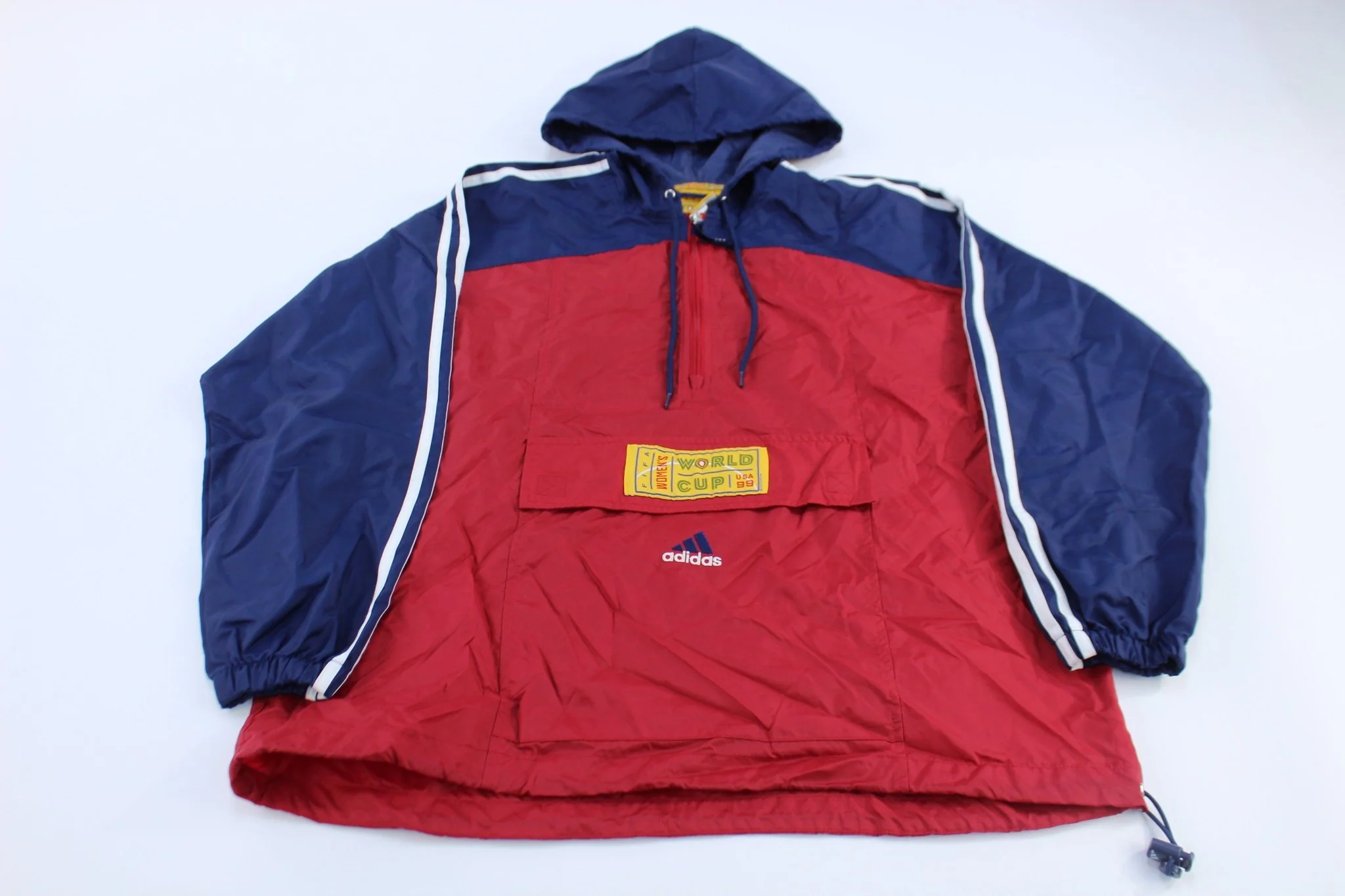 Adidas Embroidered Logo Women's World Cup USA Pullover Jacket