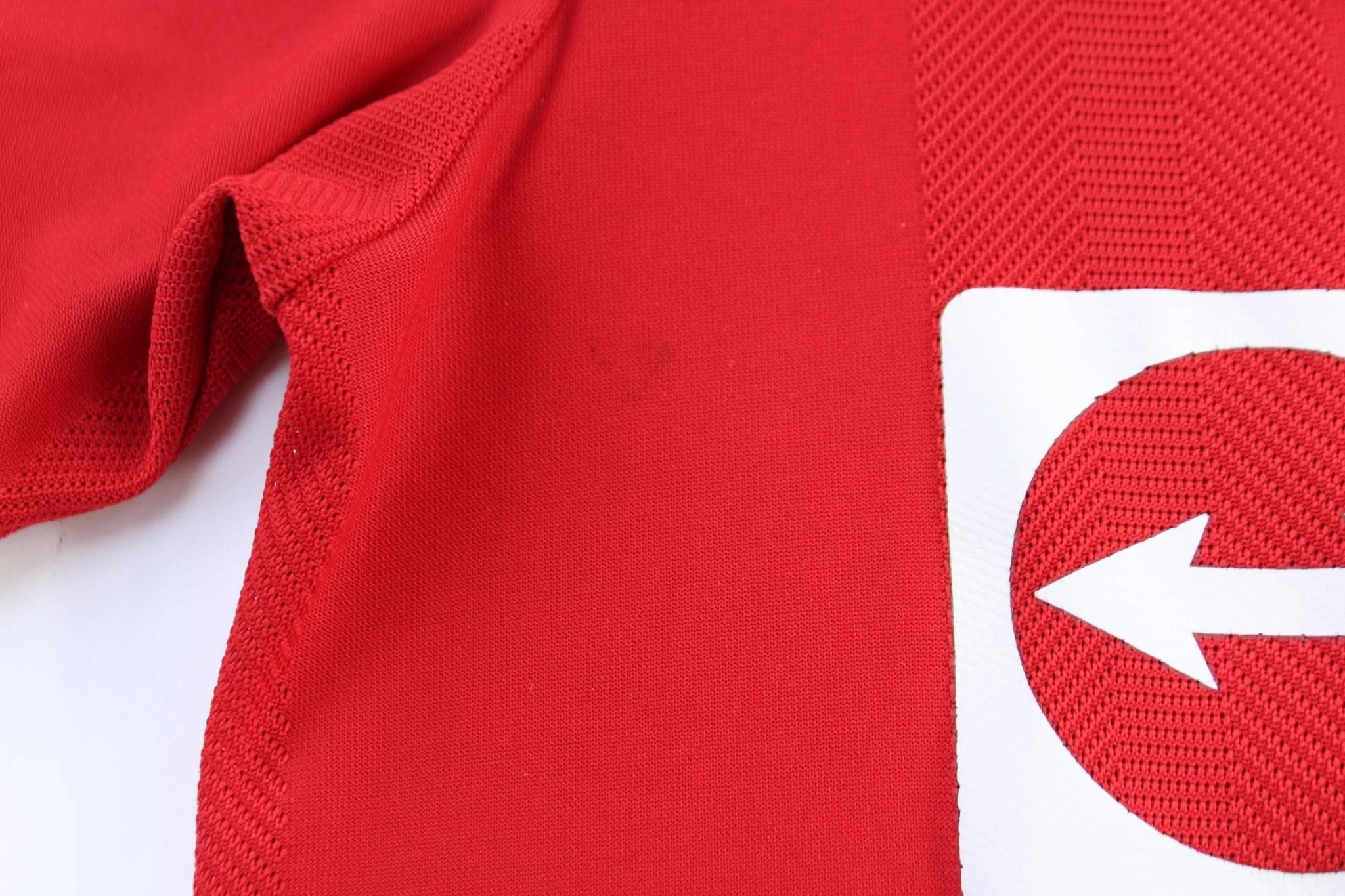 Adidas Logo Manchester United Striped Soccer Jersey - Image 4