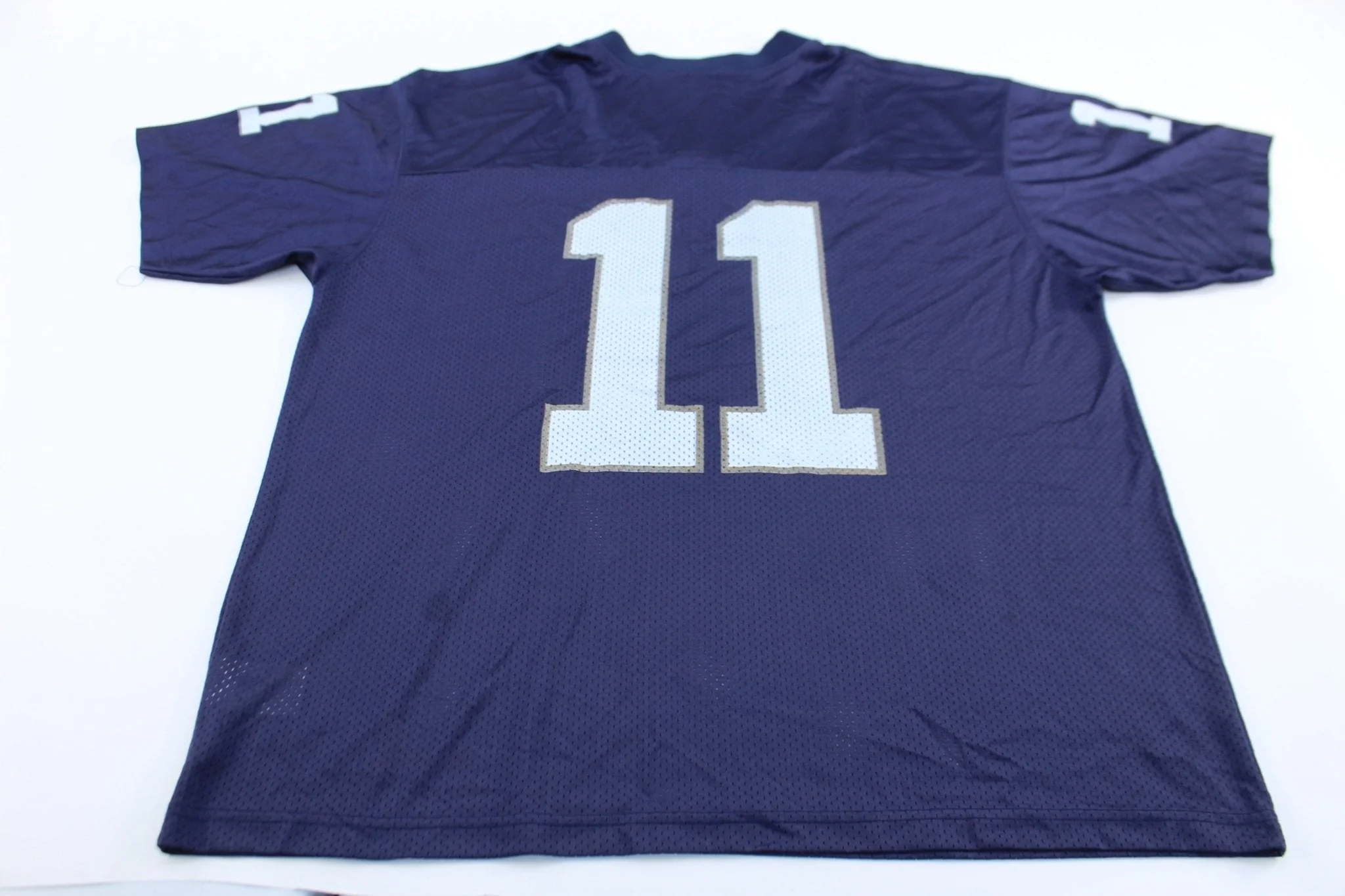 Adidas Logo University of Notre Dame #11 Football Jersey - Image 2