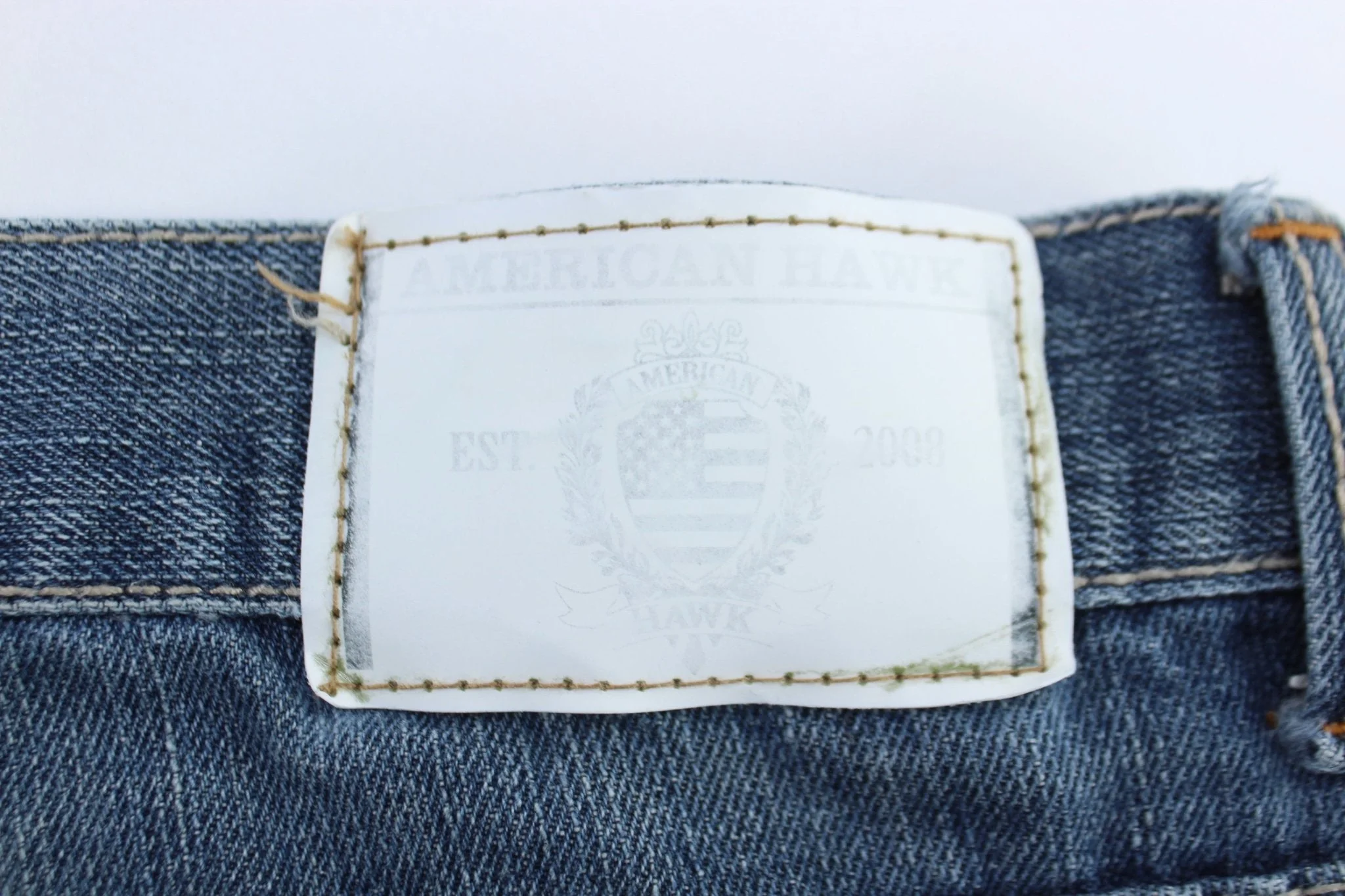 American Hawk Medium Wash Denim Jeans - Image 3