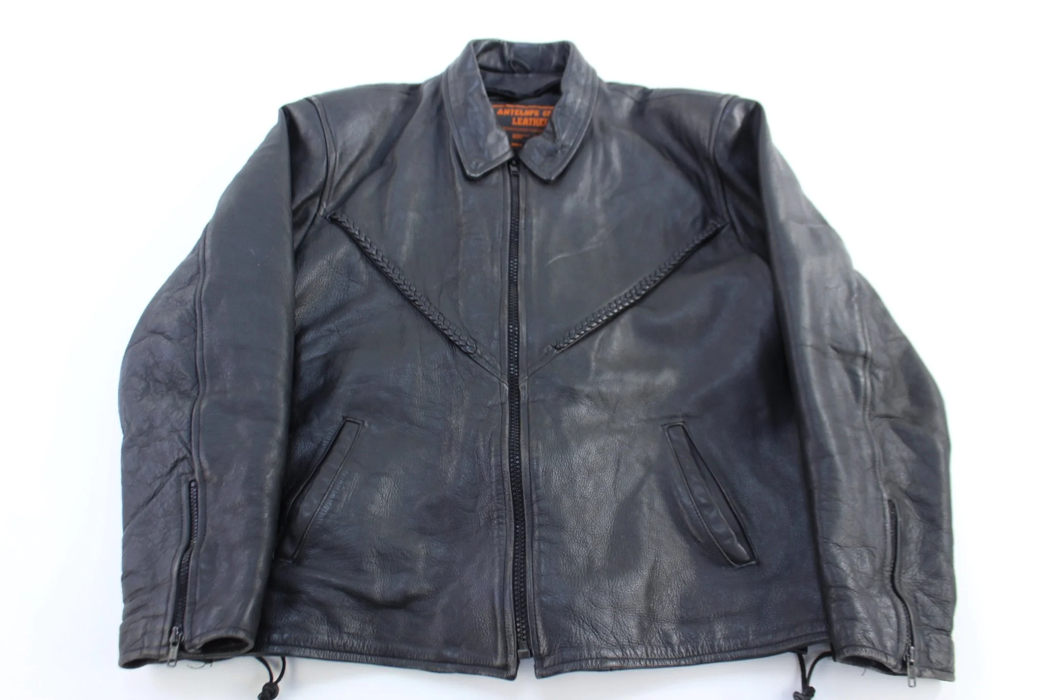Antelope Creek Full Zip Leather Jacket