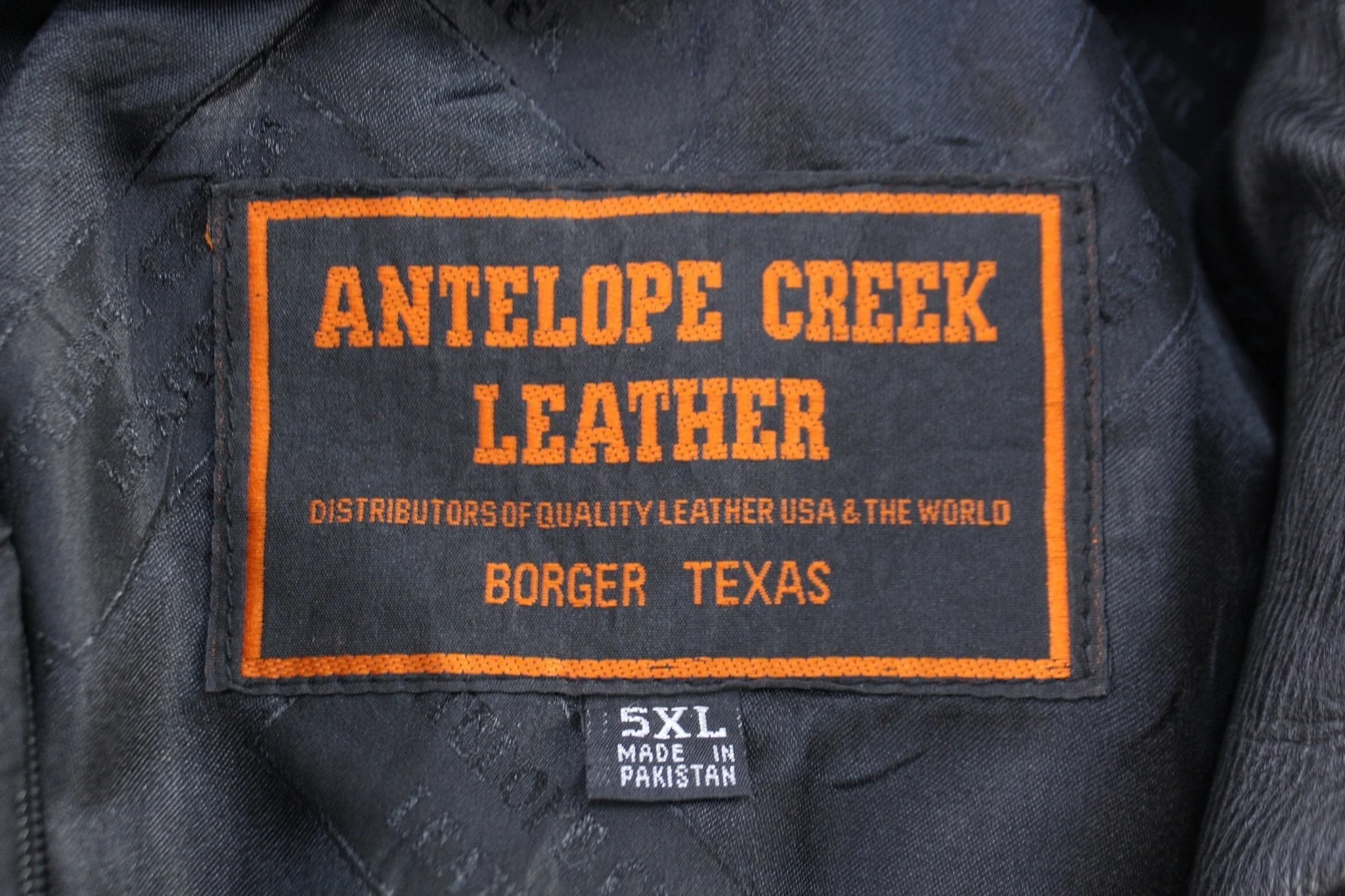 Antelope Creek Full Zip Leather Jacket - Image 3
