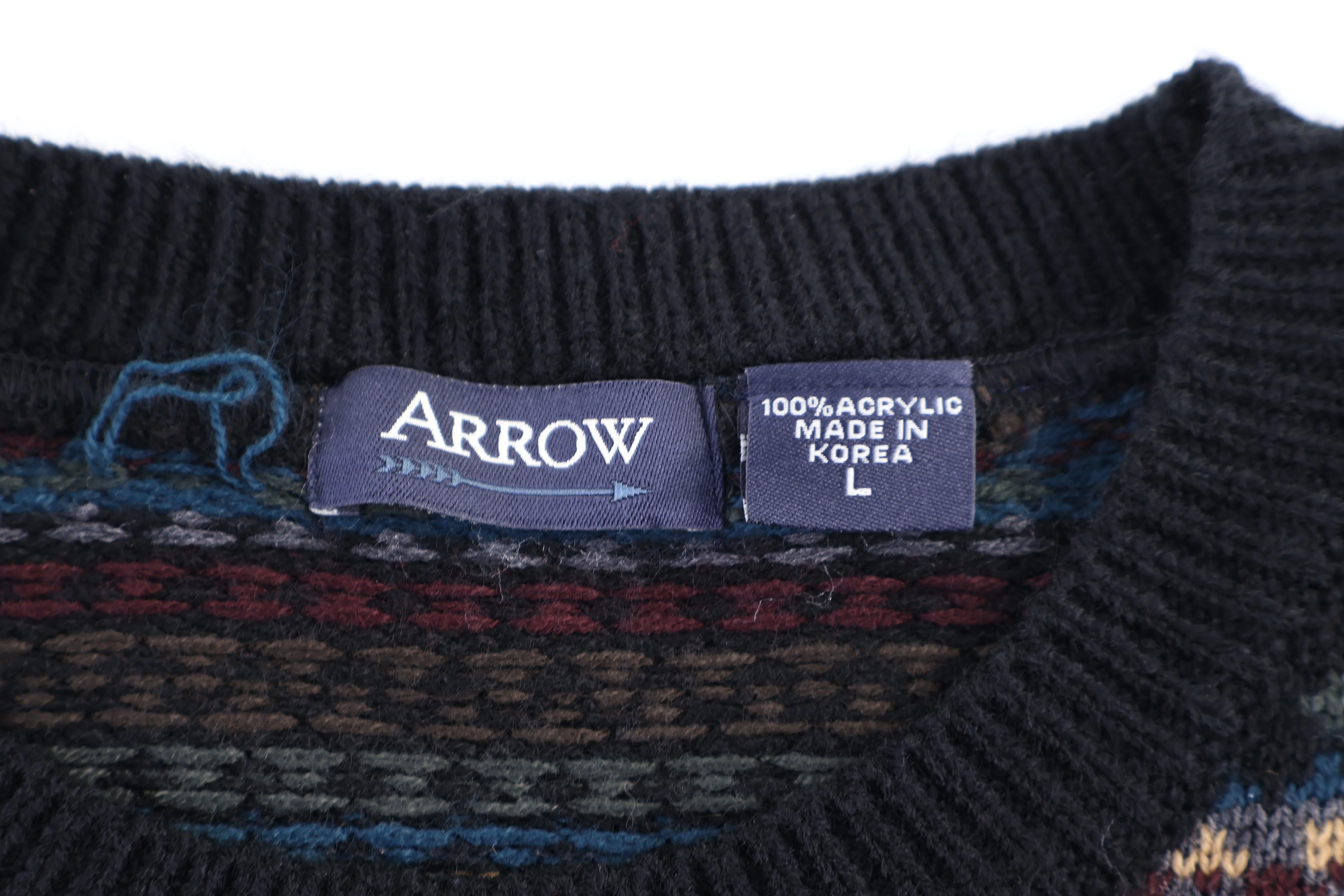 Arrow Multipatterned Knit Sweater - Image 3