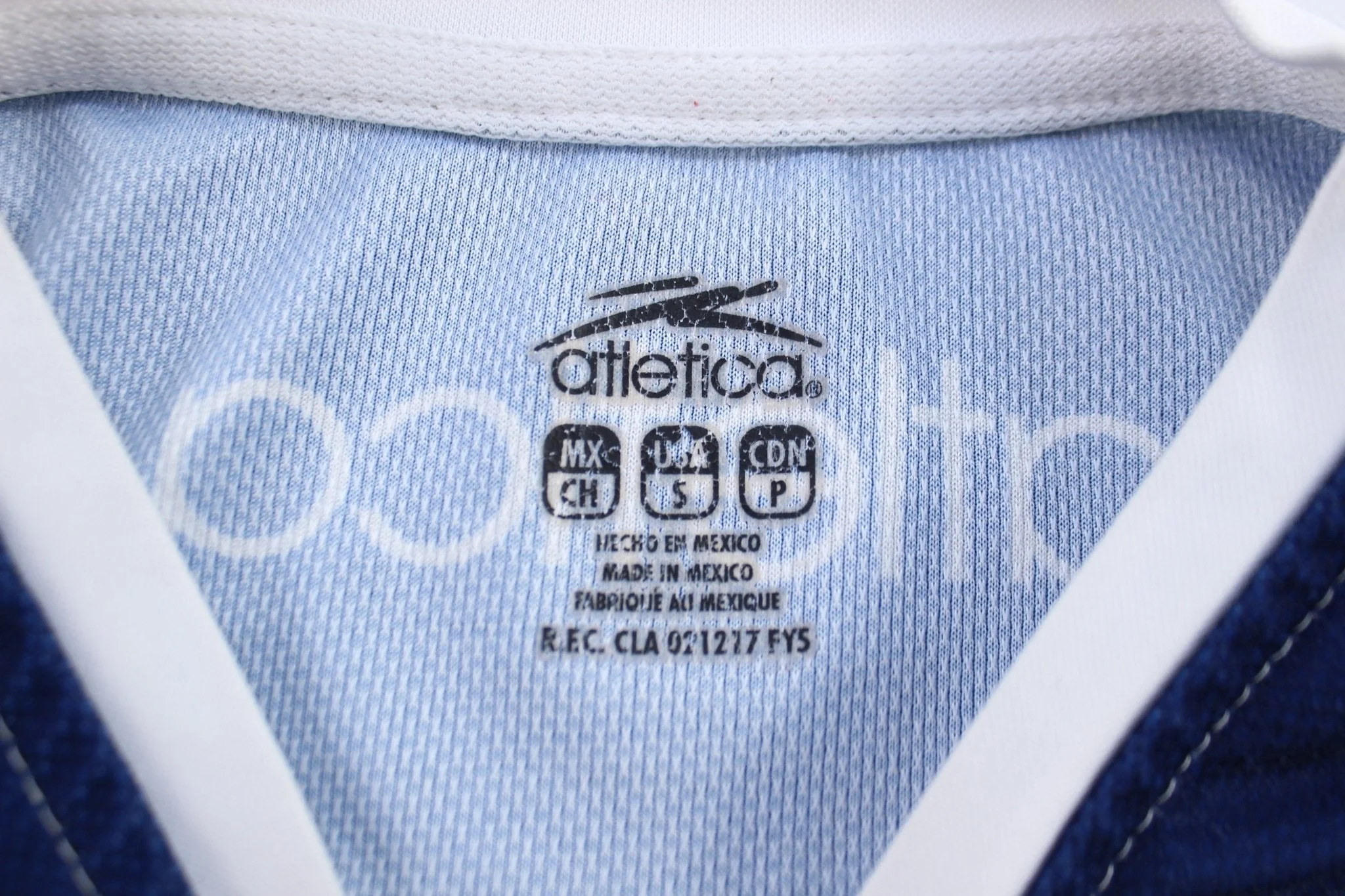 Atletica Logo C.F. Monterrey Soccer Jersey - Image 3