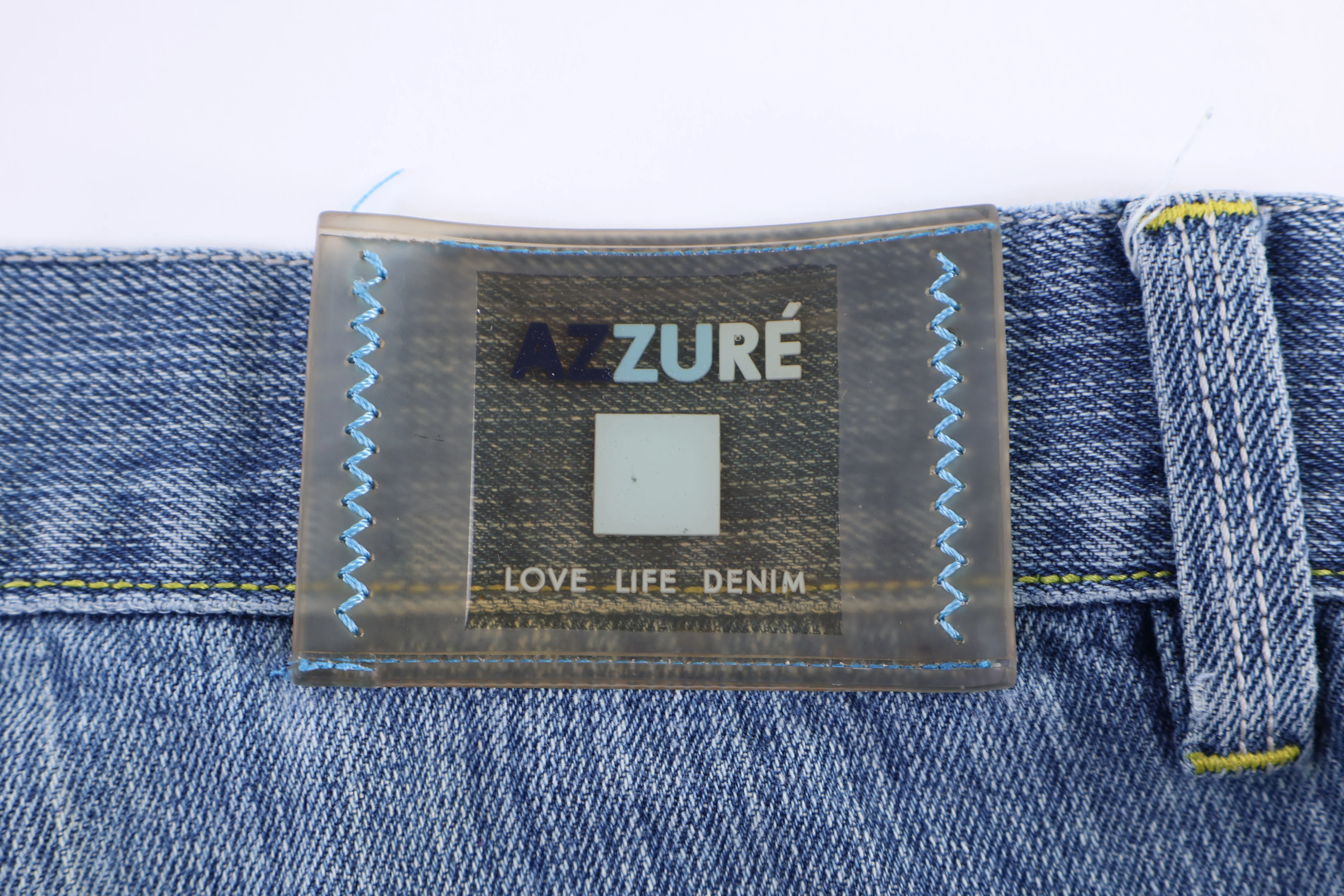 Azzure Medium Wash Denim Jeans - Image 3
