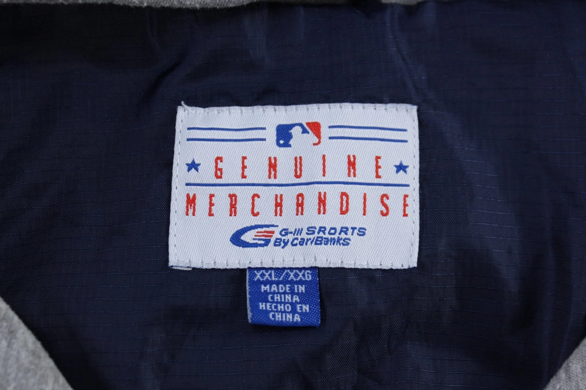 Boston Red Box Baseball Quarter Zip Hooded Windbreaker - Image 3