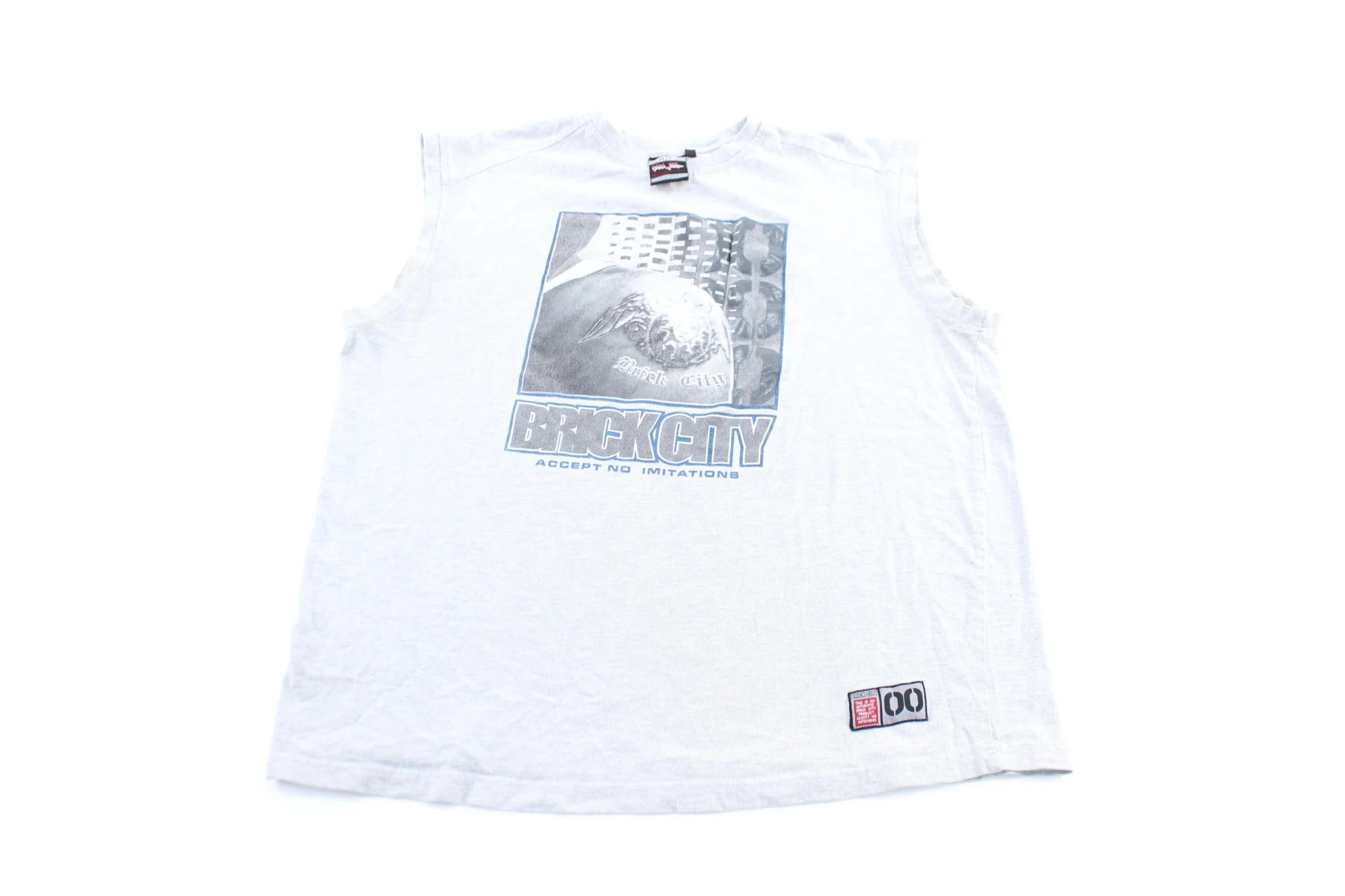 Brick City Accept No Imitations Graphic Tank Top