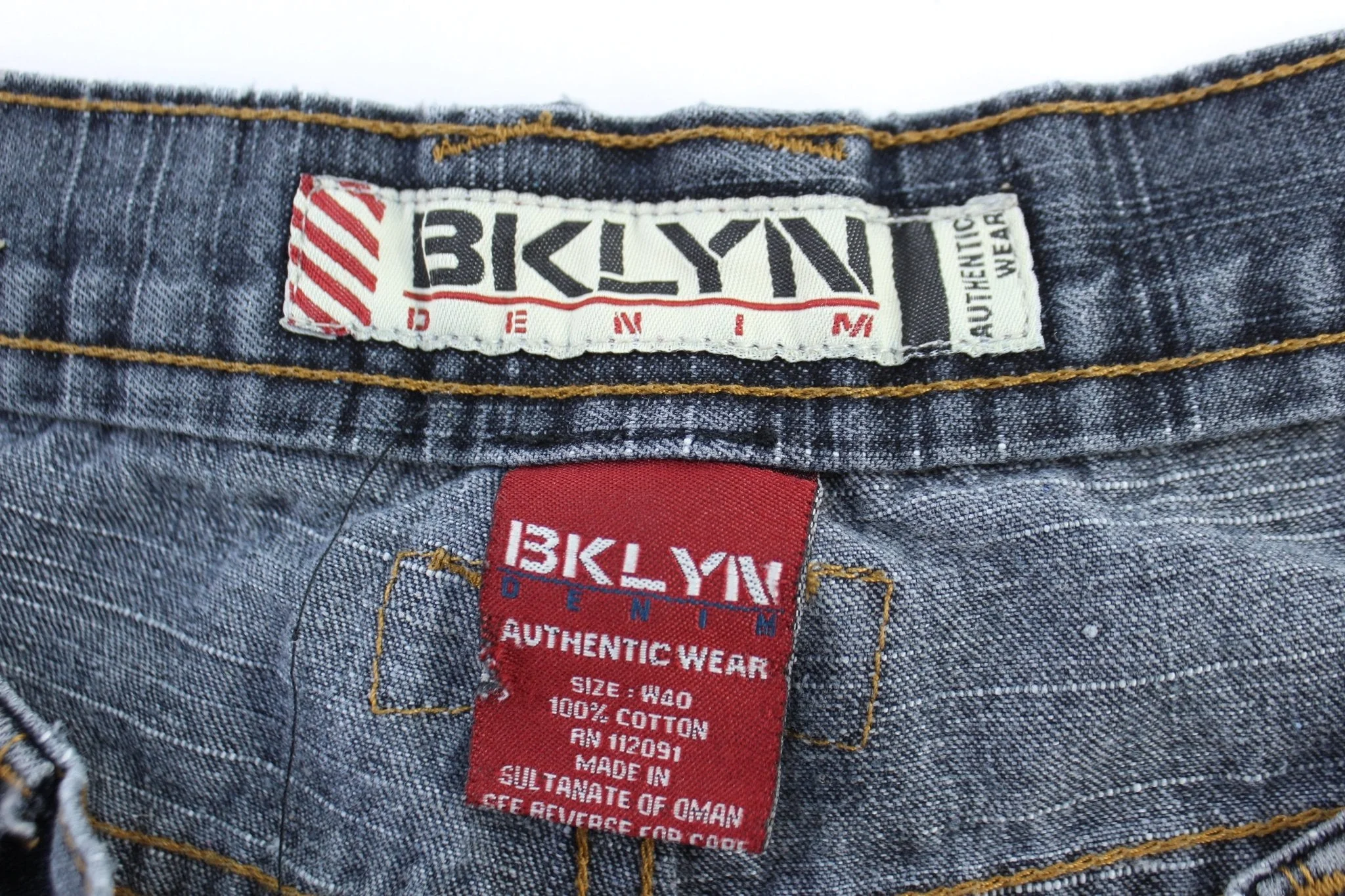 Brooklyn Xpress Dark Wash Denim Shorts - Image 3
