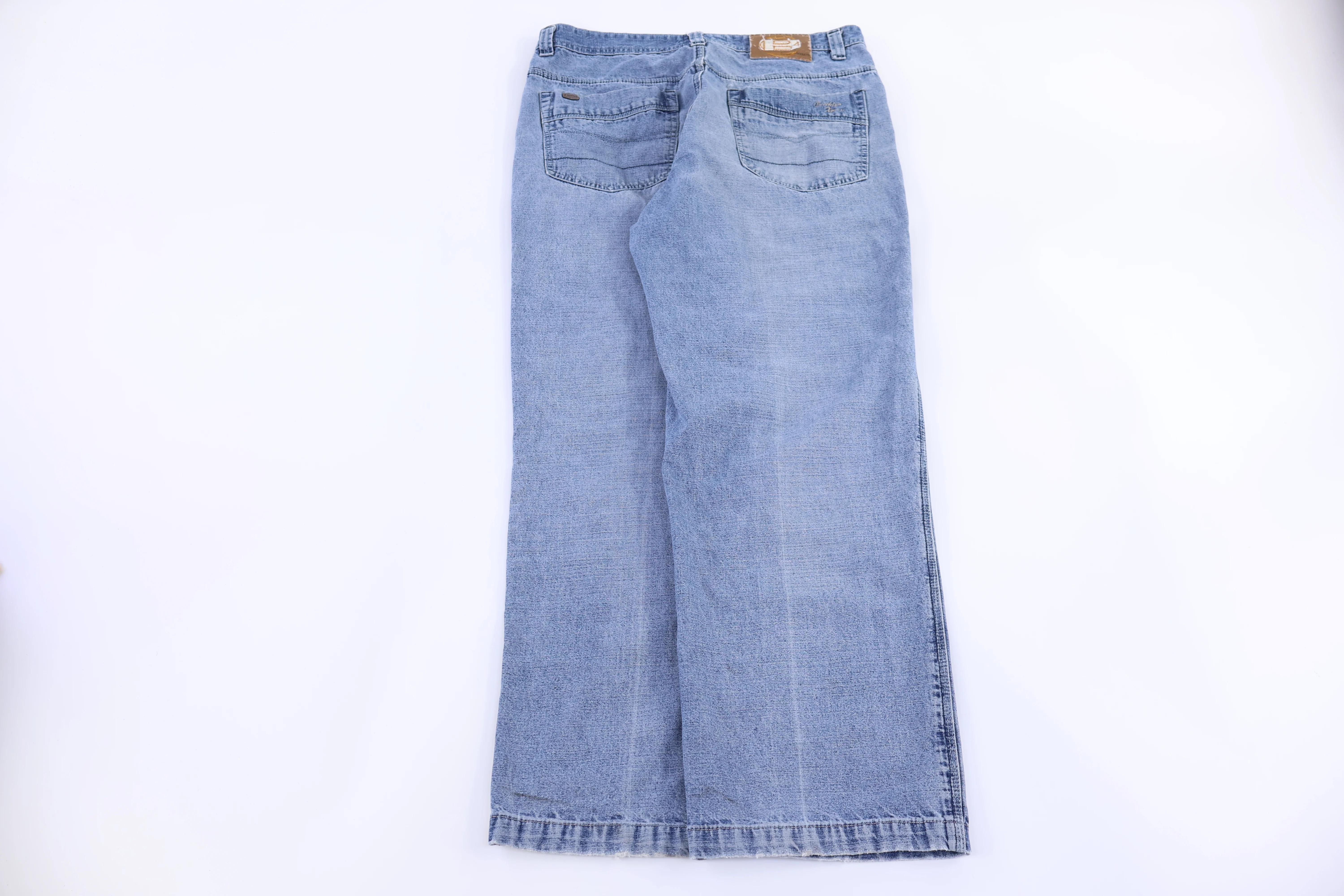 Brooklyn Xpress Light Wash Denim Jeans - Image 2