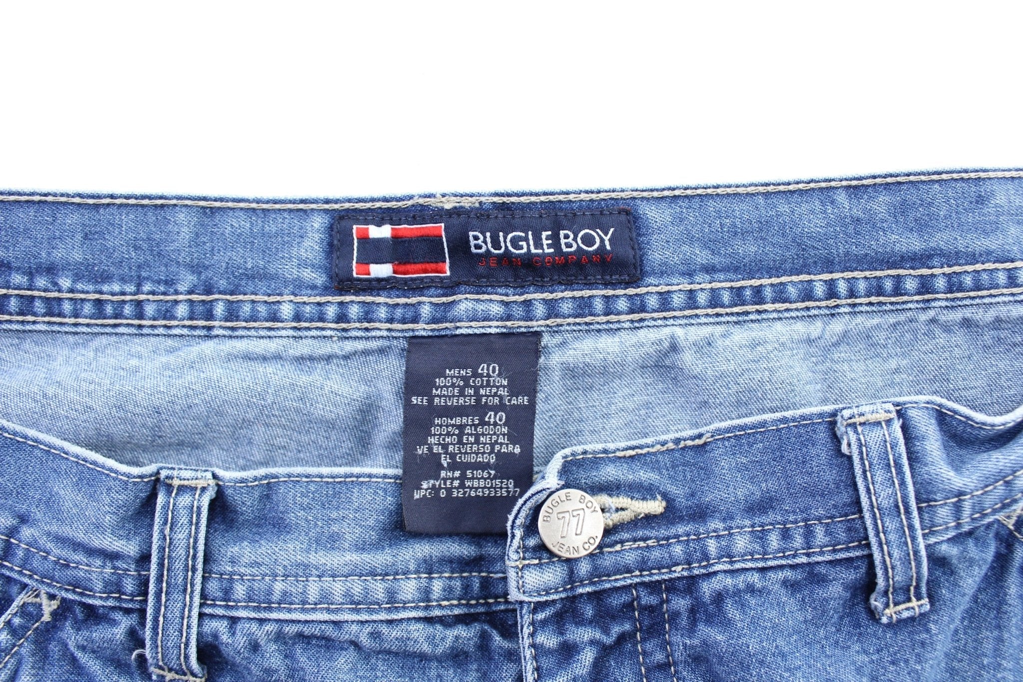Bugle Boy Denim Carpenter Shorts - Image 4