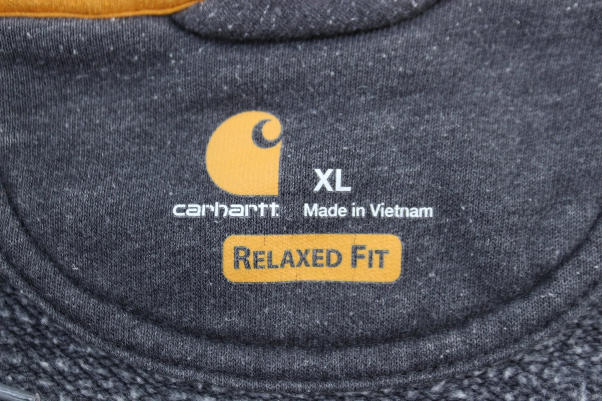 Carhartt Grey Relaxed Fit Hooded Jacket - Image 3
