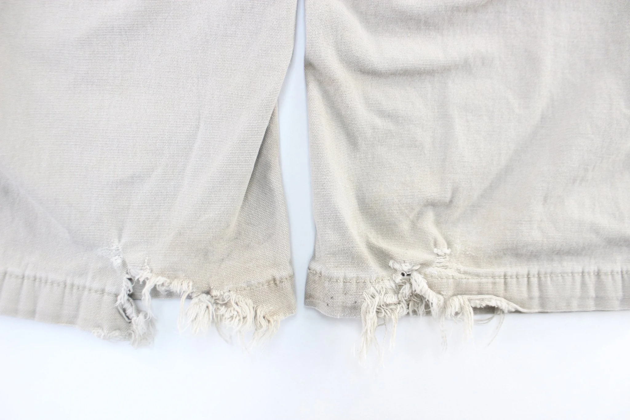 Carhartt Logo Patch Beige Carpenter Pants - Image 3