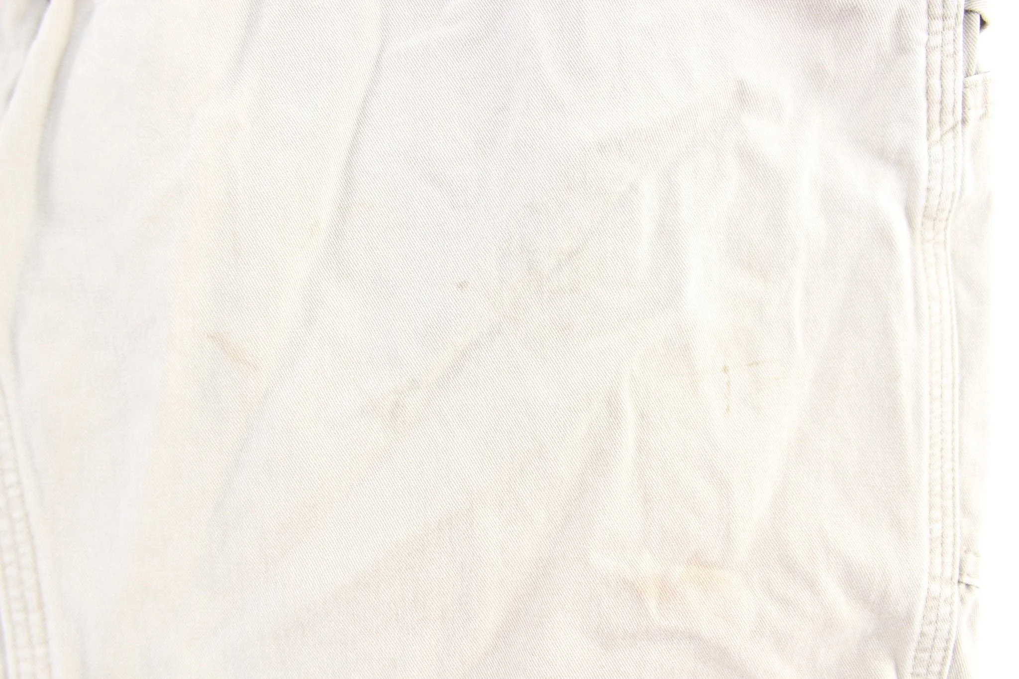 Carhartt Logo Patch Beige Carpenter Shorts - Image 3