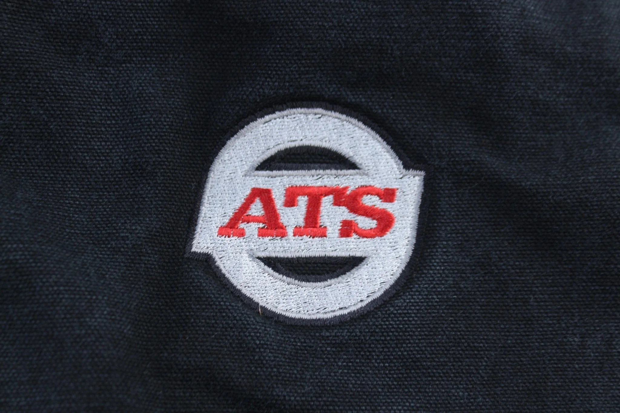 Carhartt Logo Patch Black Full Zip Hooded Jacket - Image 4
