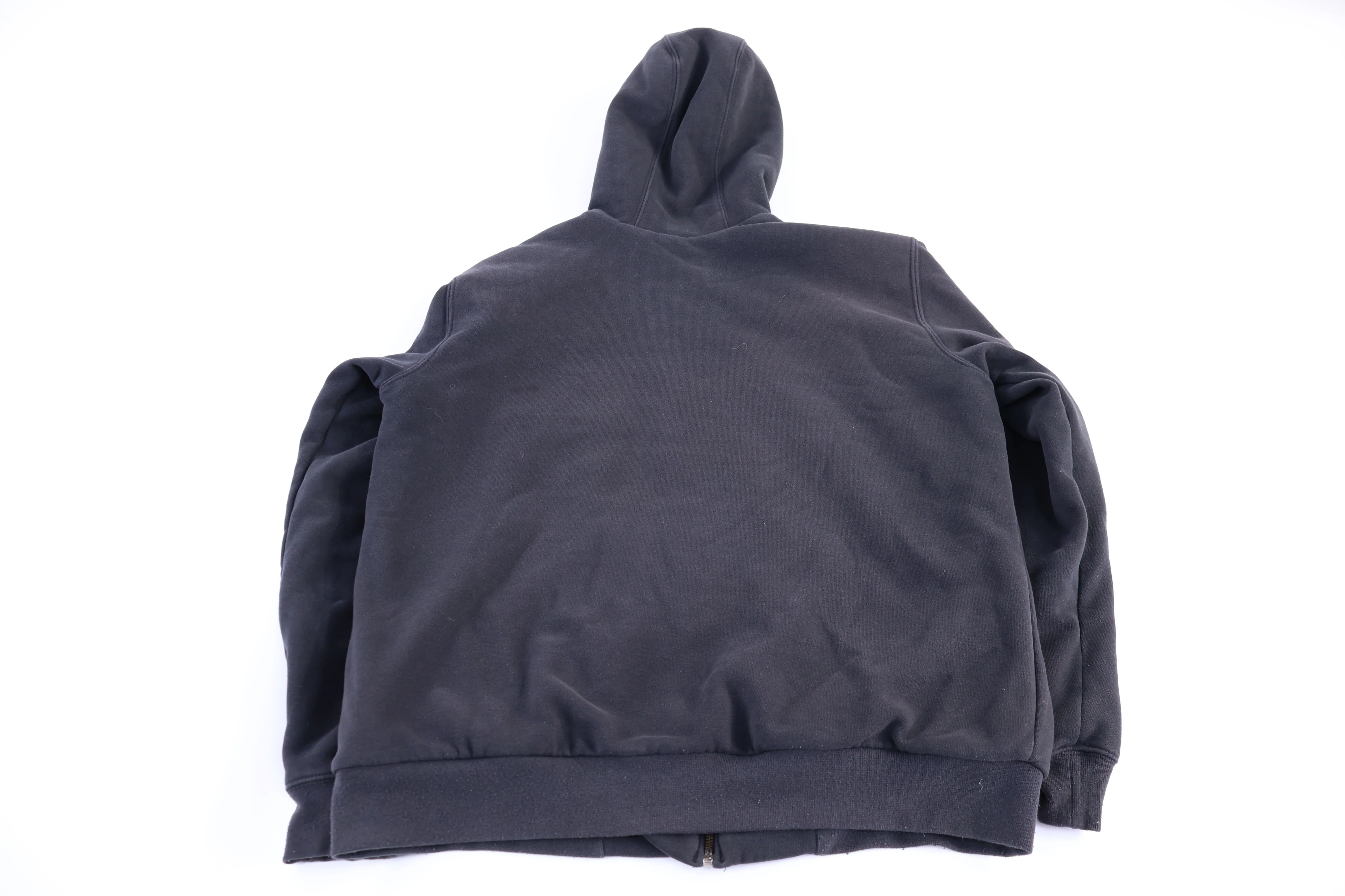 Carhartt Logo Patch Black Full Zip Jacket - Image 2