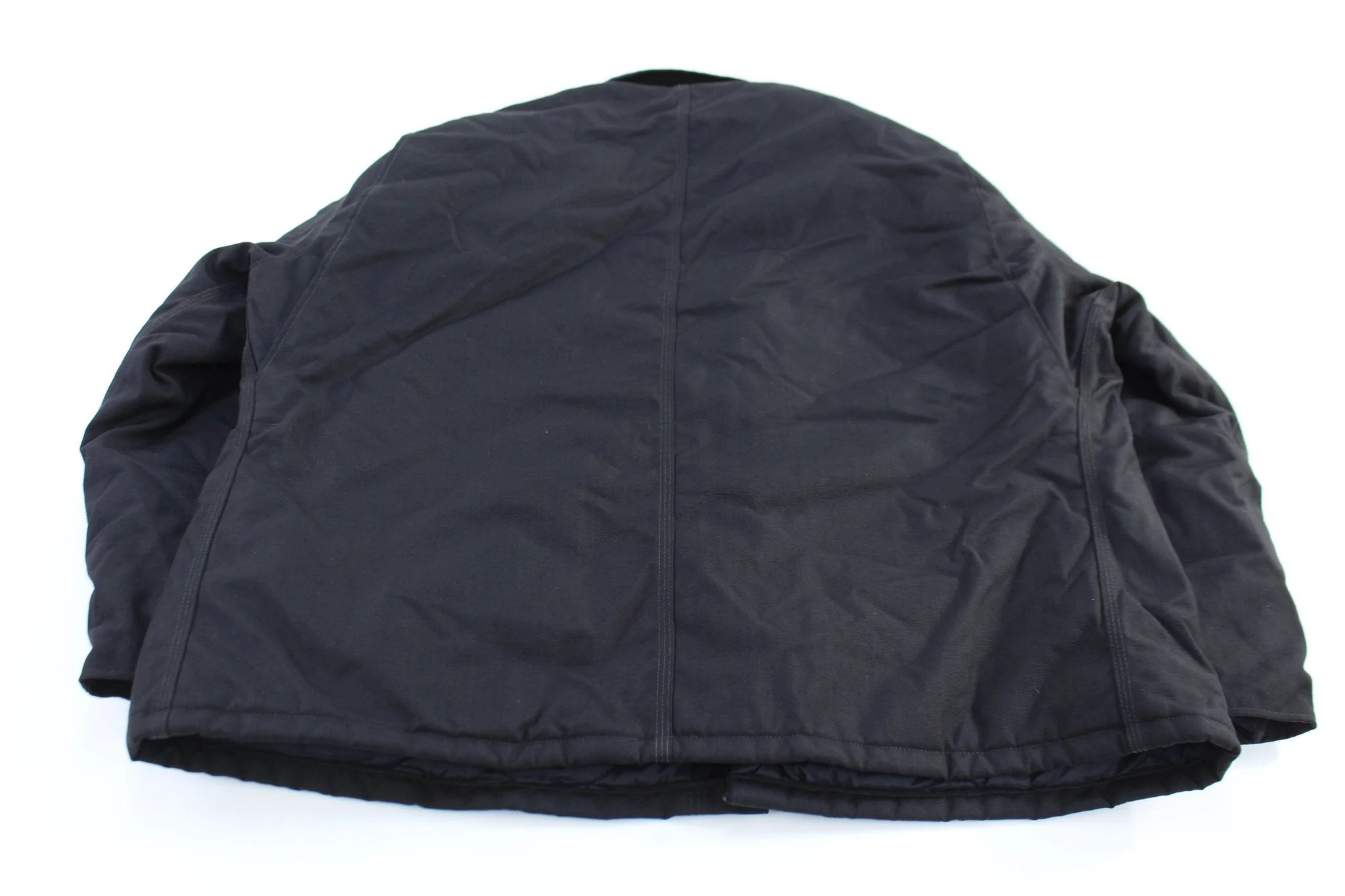 Carhartt Logo Patch Black Full Zip Jacket - Image 2