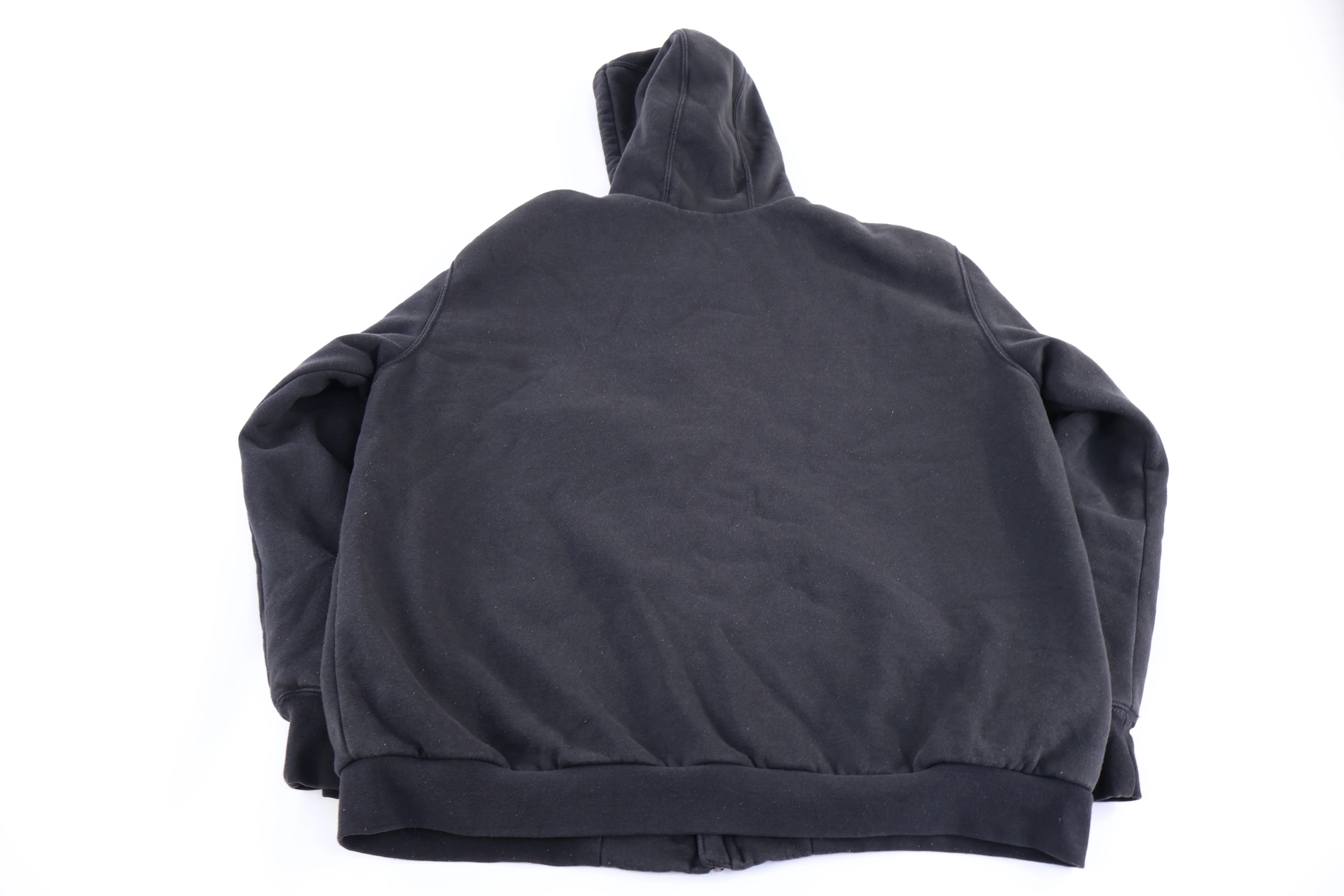 Carhartt Logo Patch Black Full Zip Jacket - Image 2