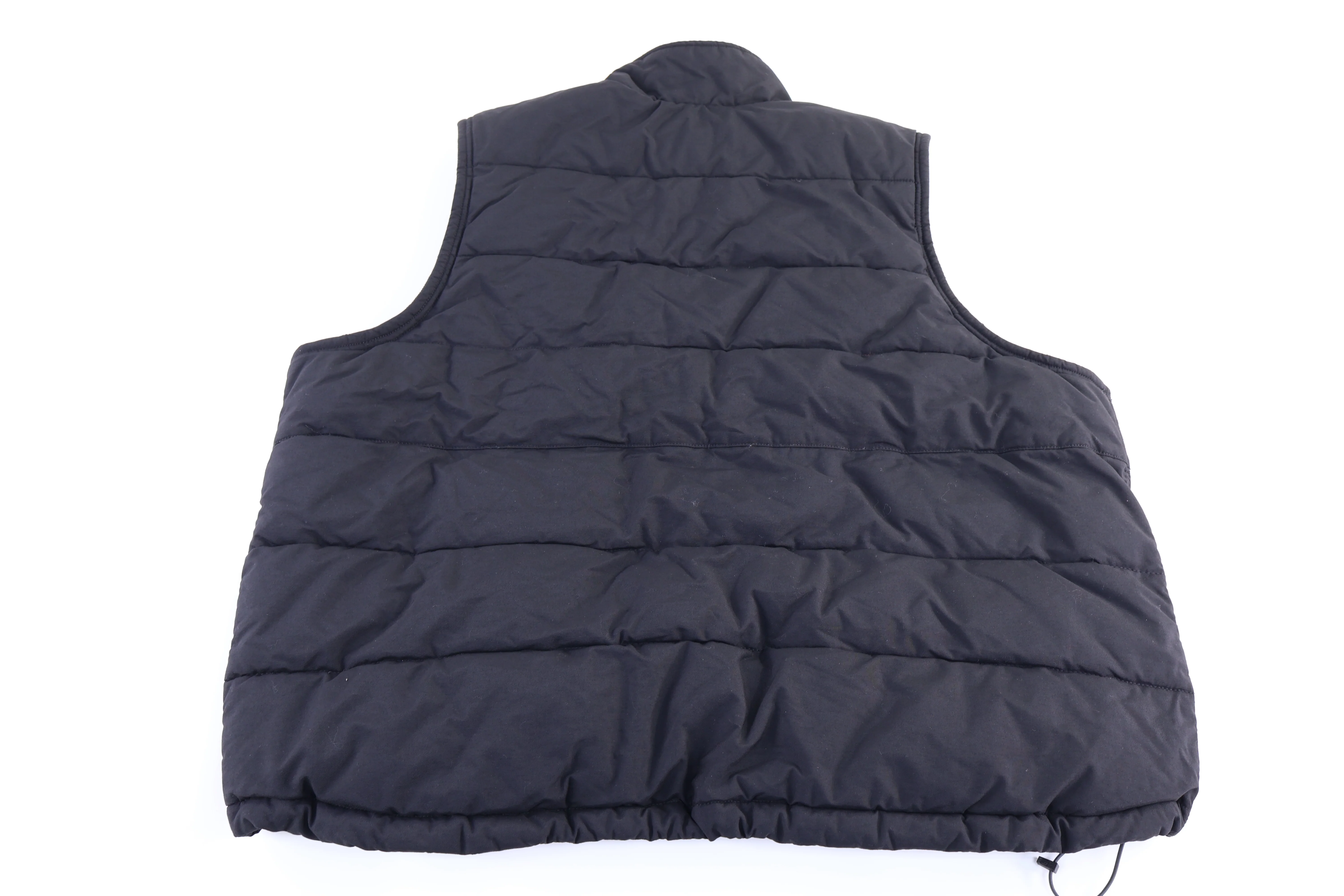 Carhartt Logo Patch Black Full Zip Vest - Image 2