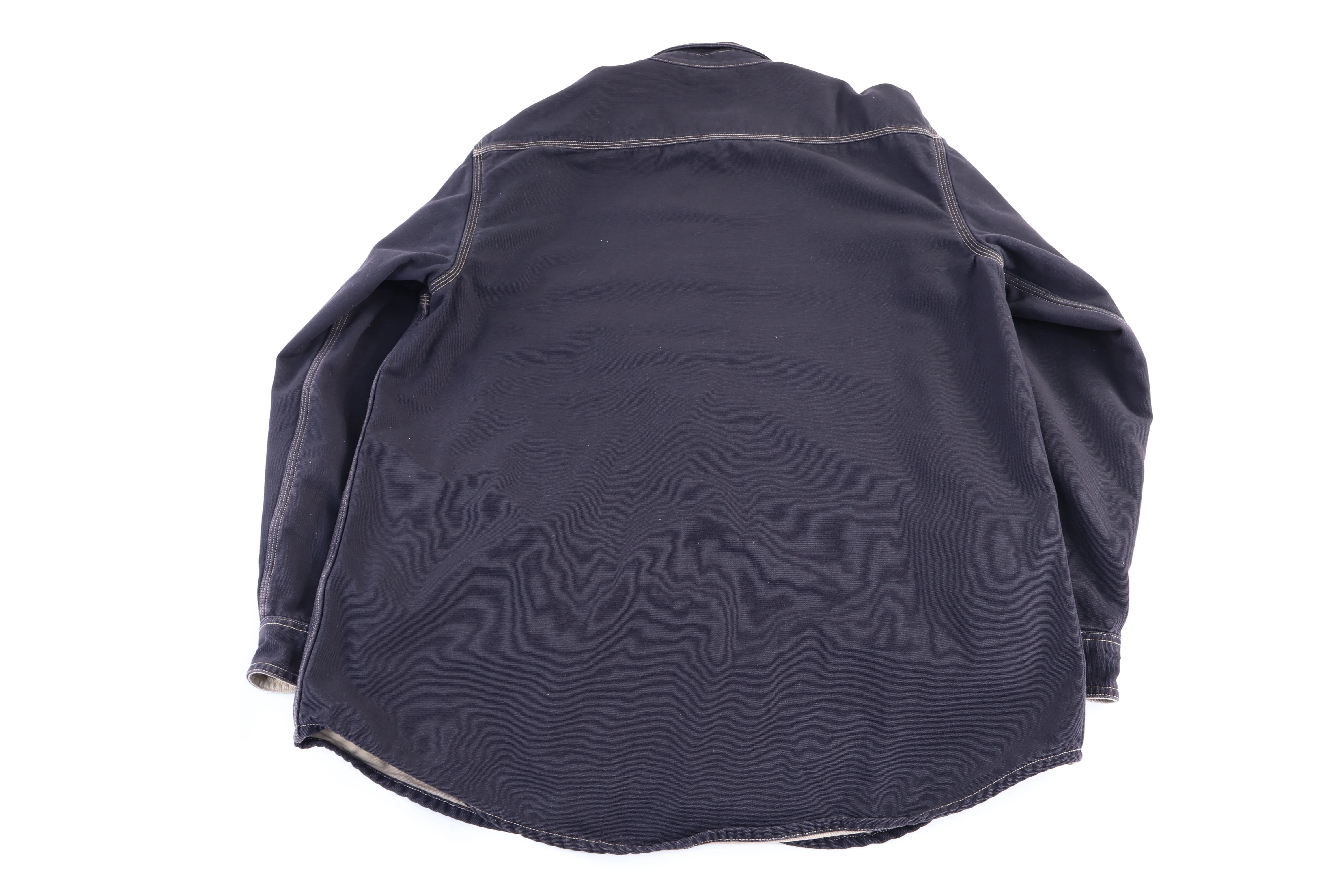Carhartt Logo Patch Black LS Button Down - Image 2