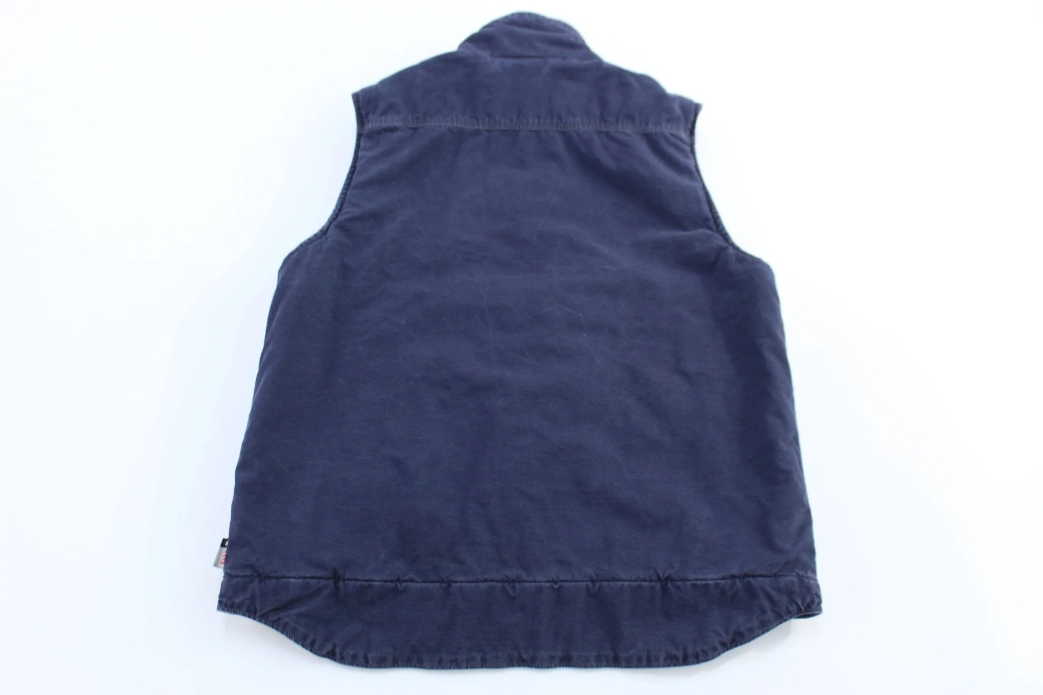 Carhartt Logo Patch Blue Flames Resistant Full Zip Vest - Image 2