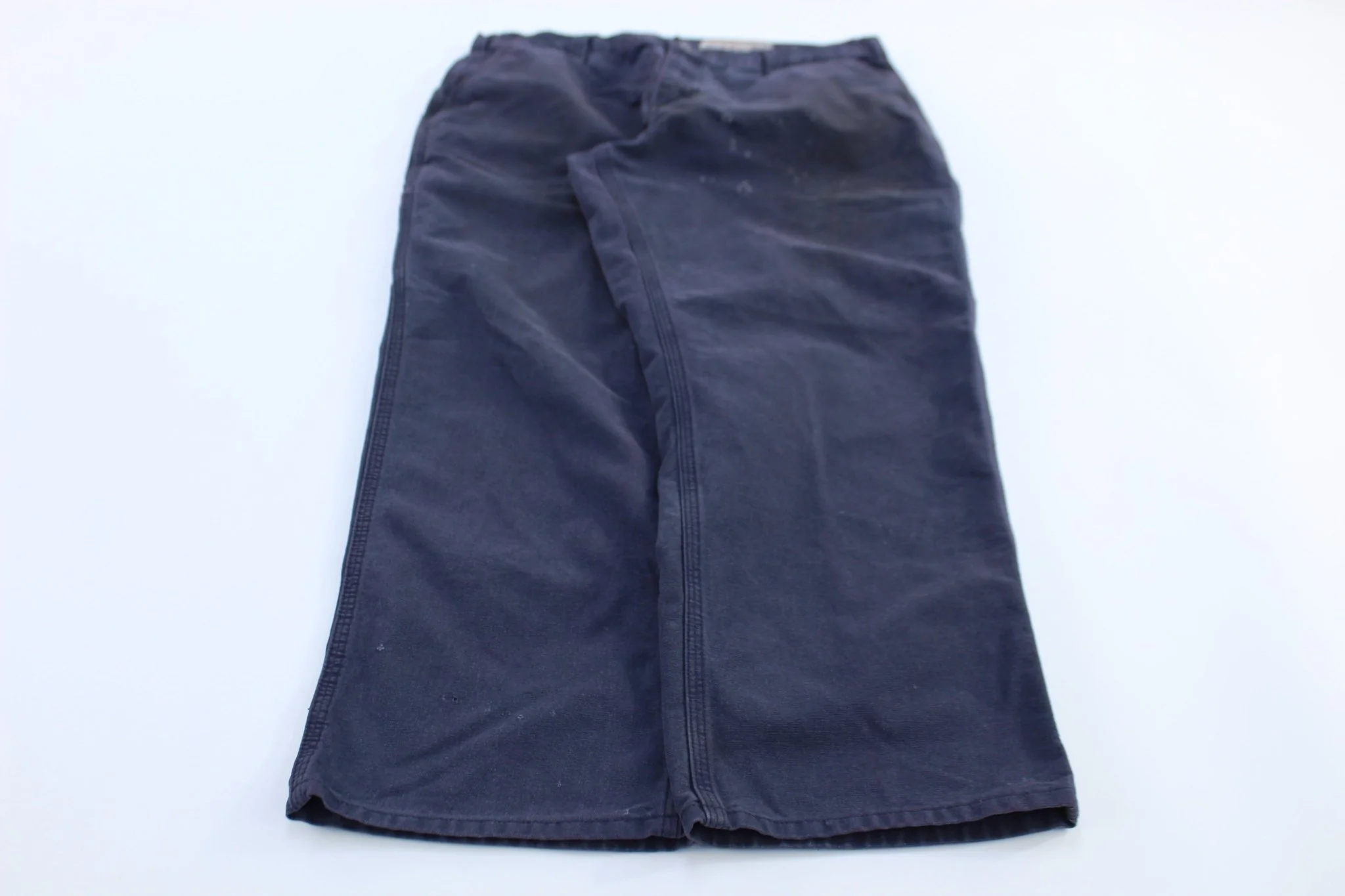 Carhartt Logo Patch Blue Pants