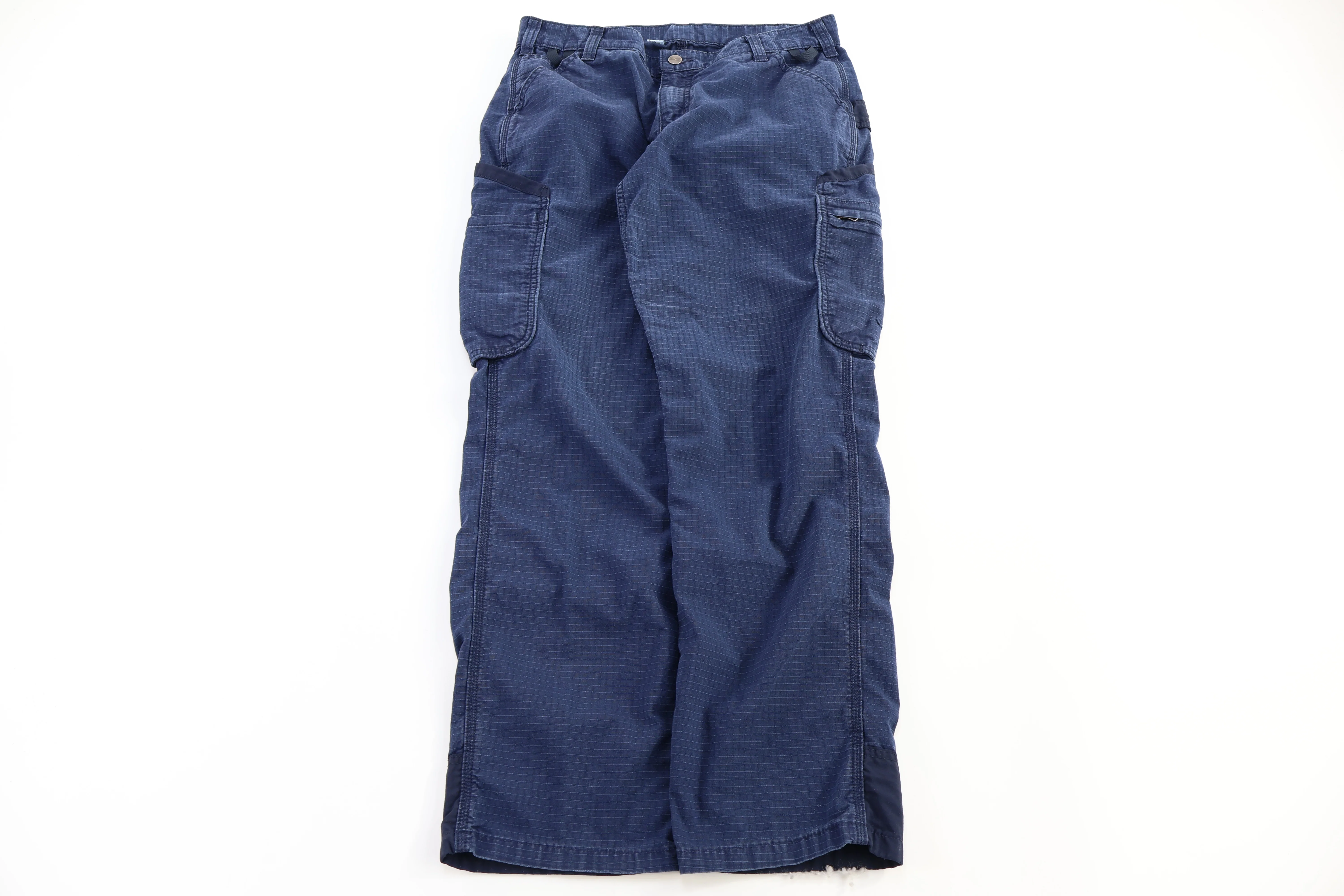 Carhartt Logo Patch Blue Pants