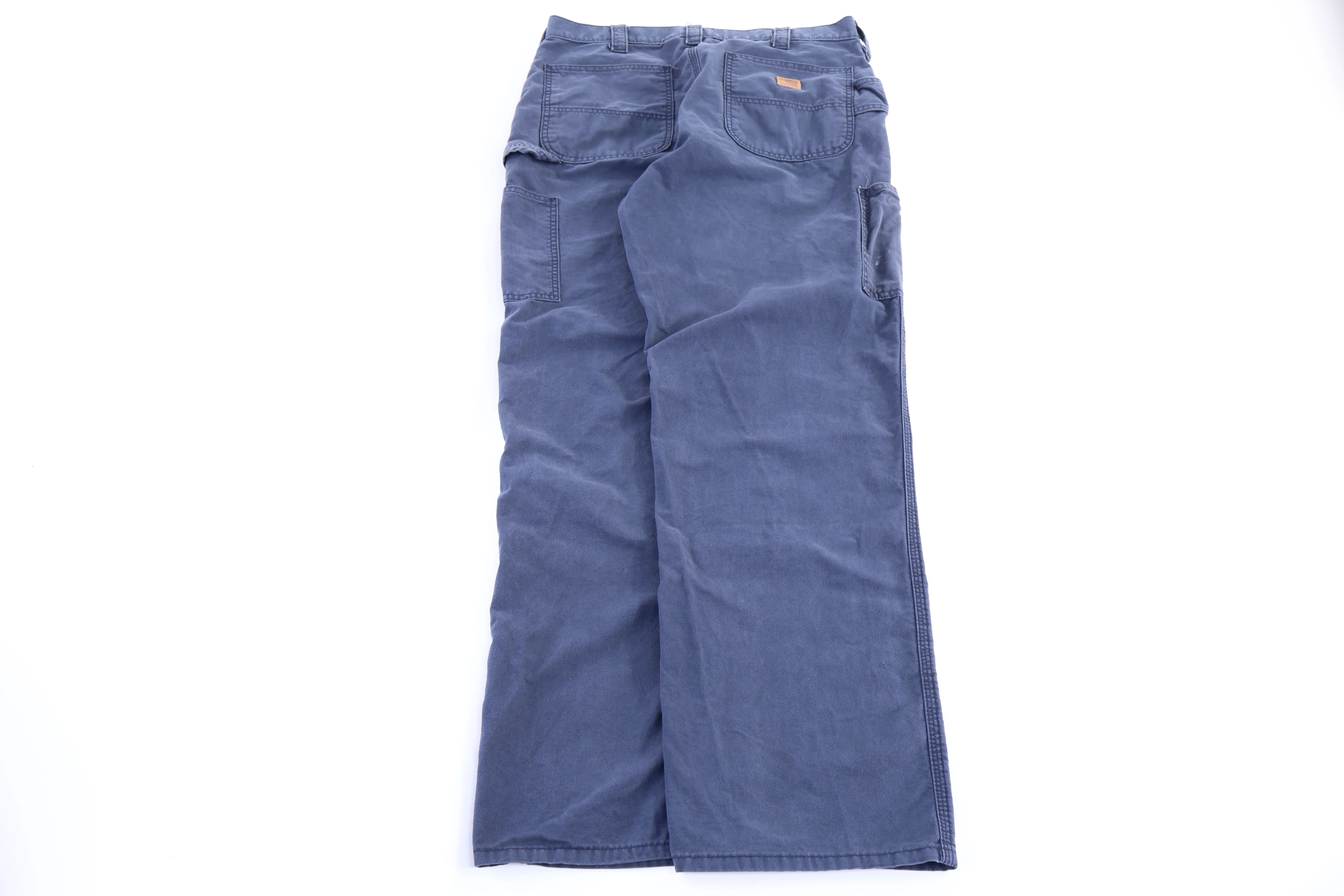 Carhartt Logo Patch Blue Pants