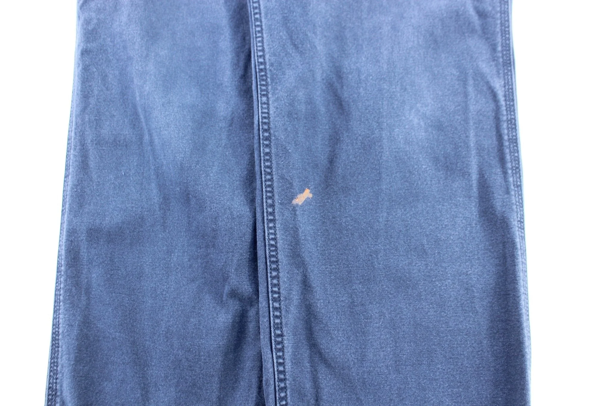 Carhartt Logo Patch Blue Relaxed Fit Pants - Image 3