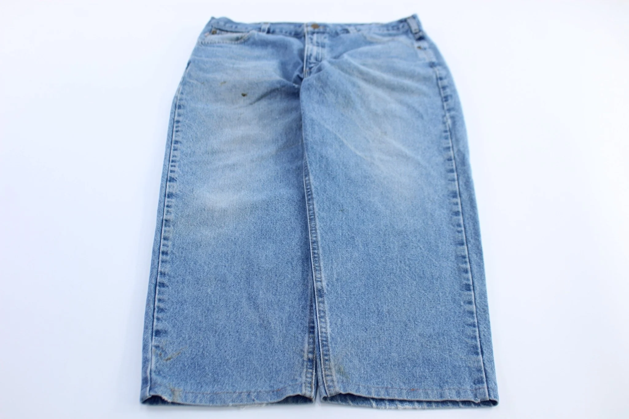 Carhartt Logo Patch Relaxed Fit Denim Jeans
