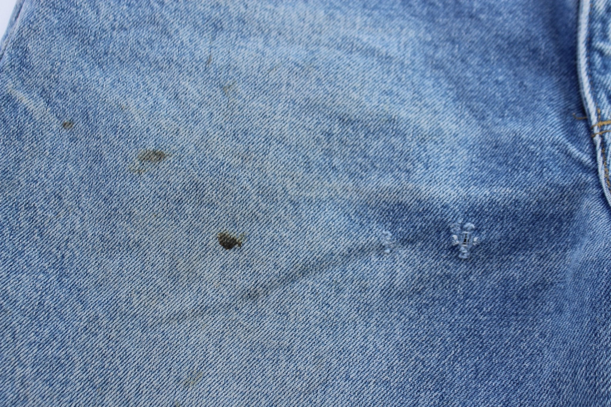 Carhartt Logo Patch Relaxed Fit Denim Jeans - Image 4