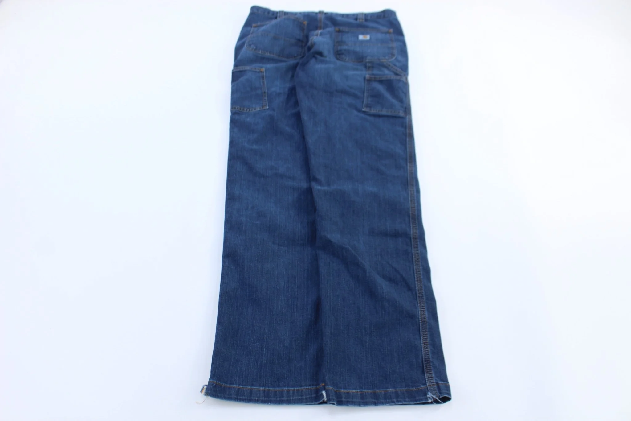 Carhartt Logo Patch Denim Relaxed Fit Jeans