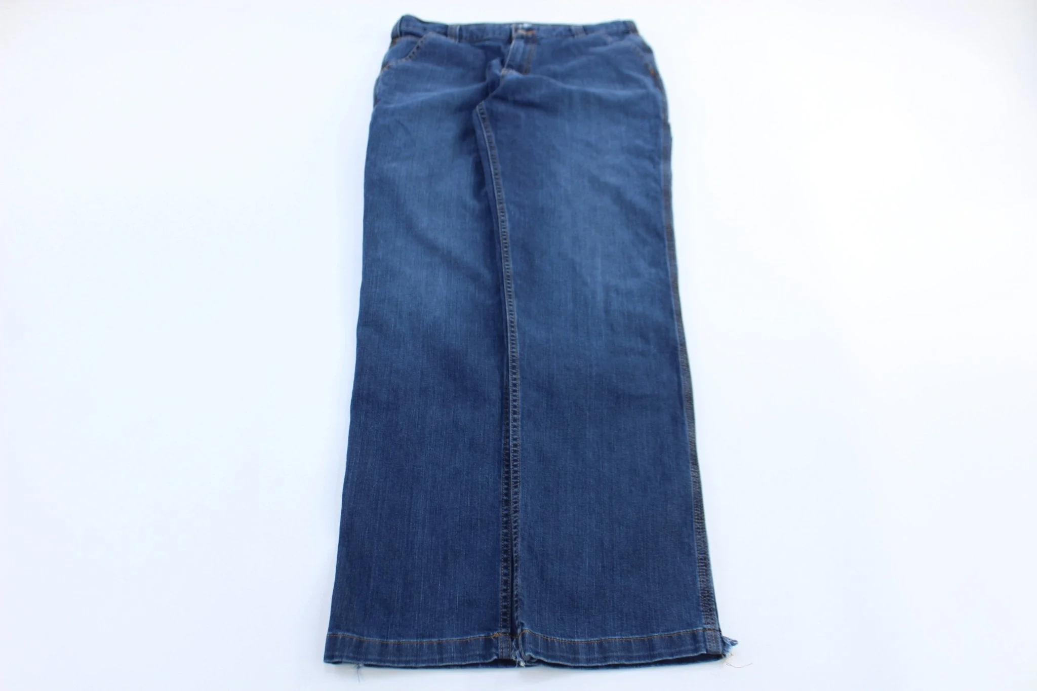 Carhartt Logo Patch Denim Relaxed Fit Jeans - Image 2