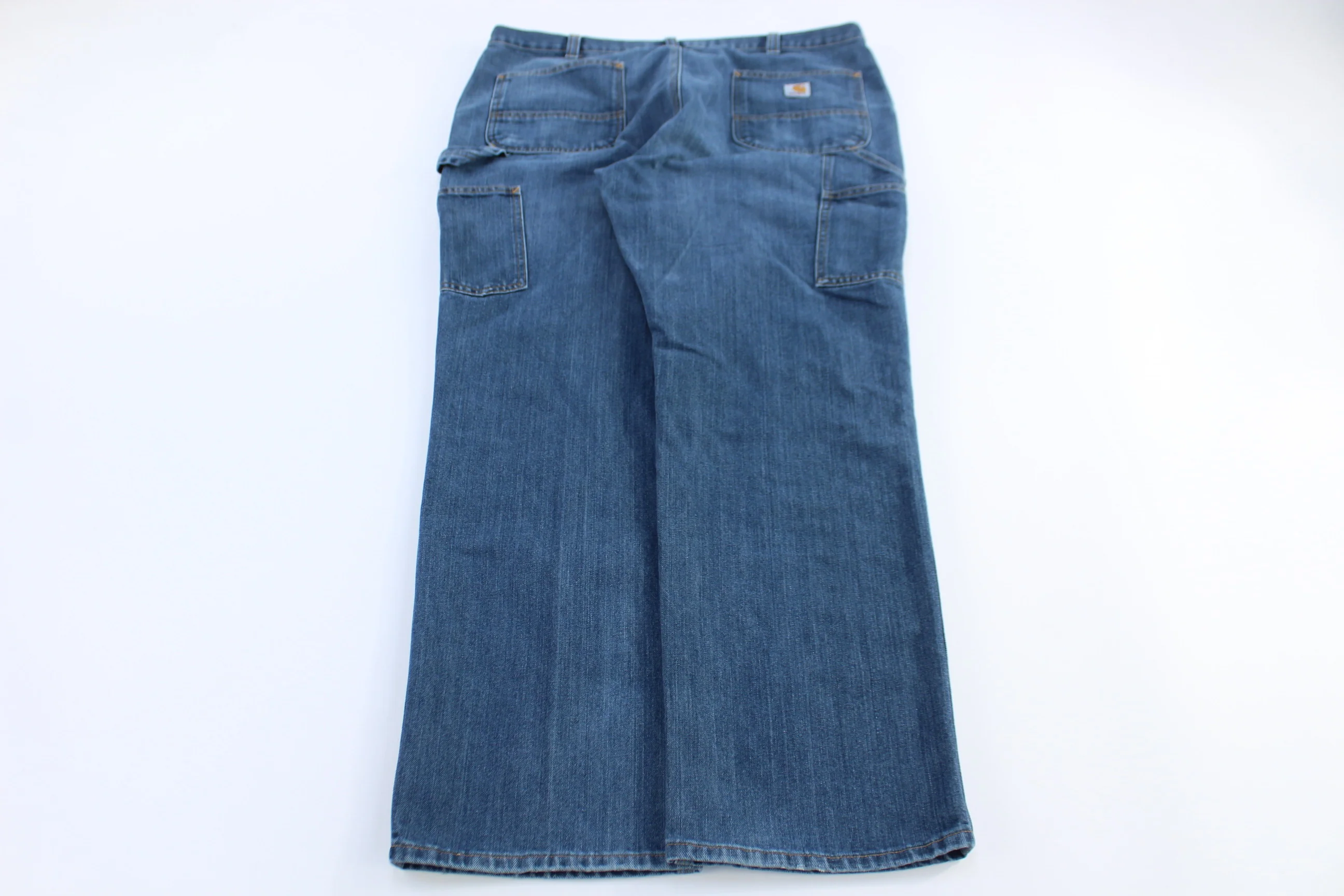 Carhartt Logo Patch Denim Relaxed Fit Jeans - Image 2