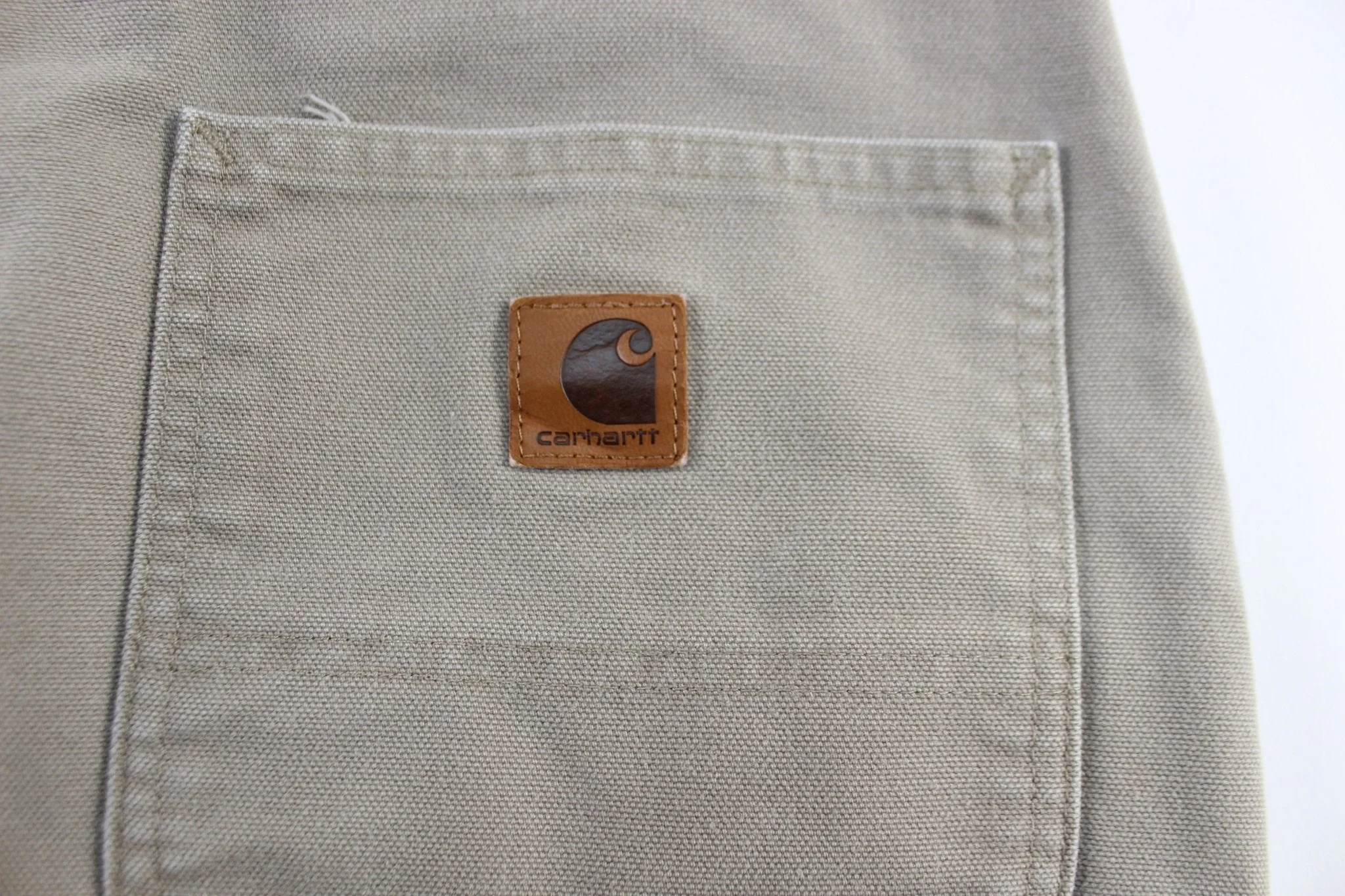 Carhartt Logo Patch Desert Carpenter Pants - Image 3