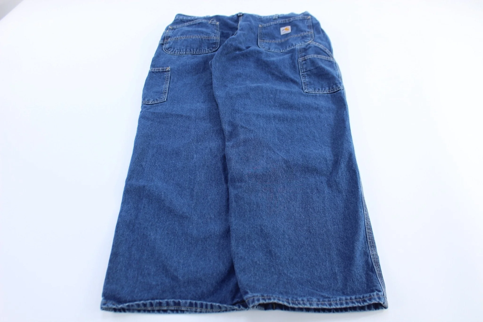 Carhartt Logo Patch Flame Resistant Denim Jeans - Image 2