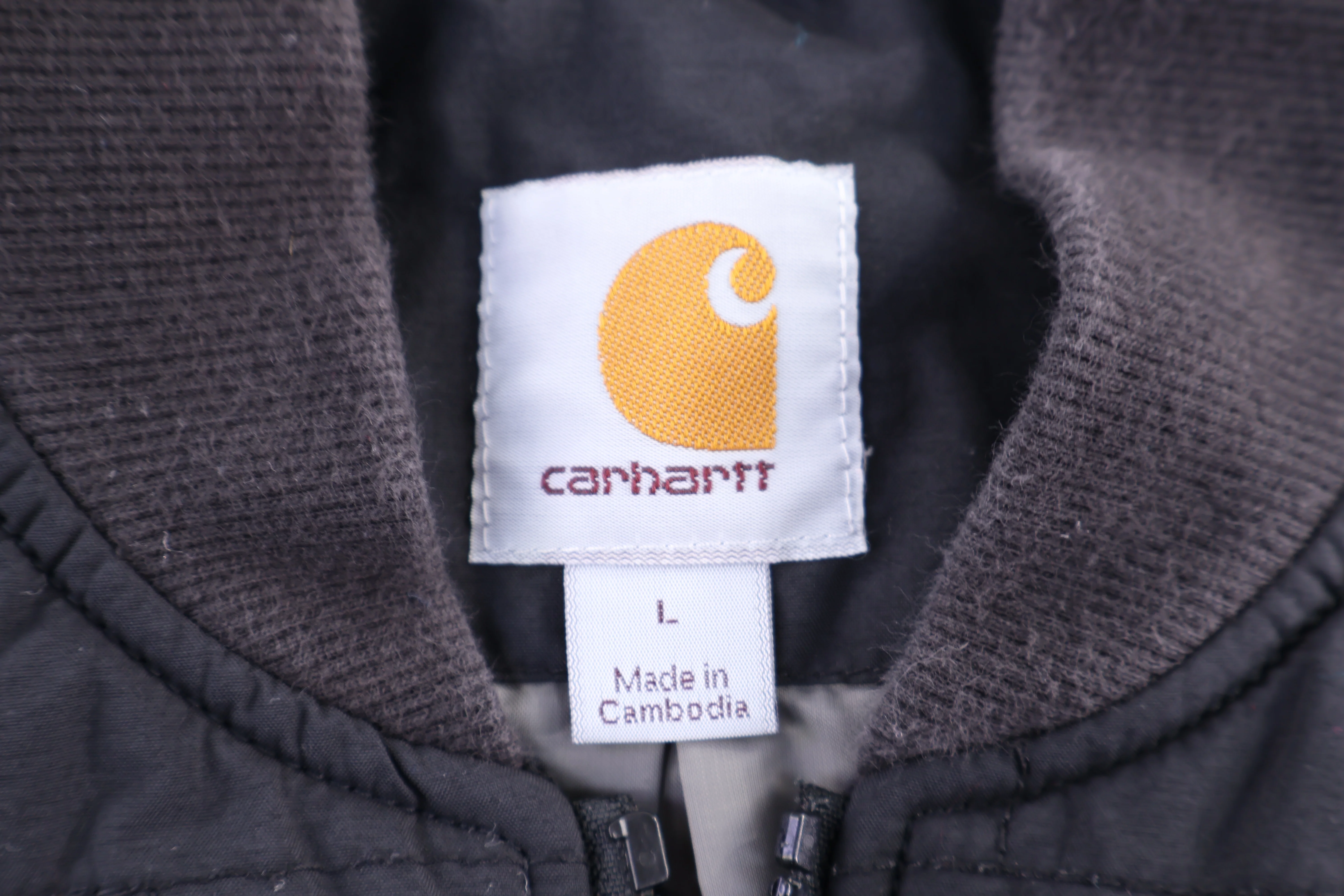 Carhartt Logo Patch Full Zip Vest - Image 3