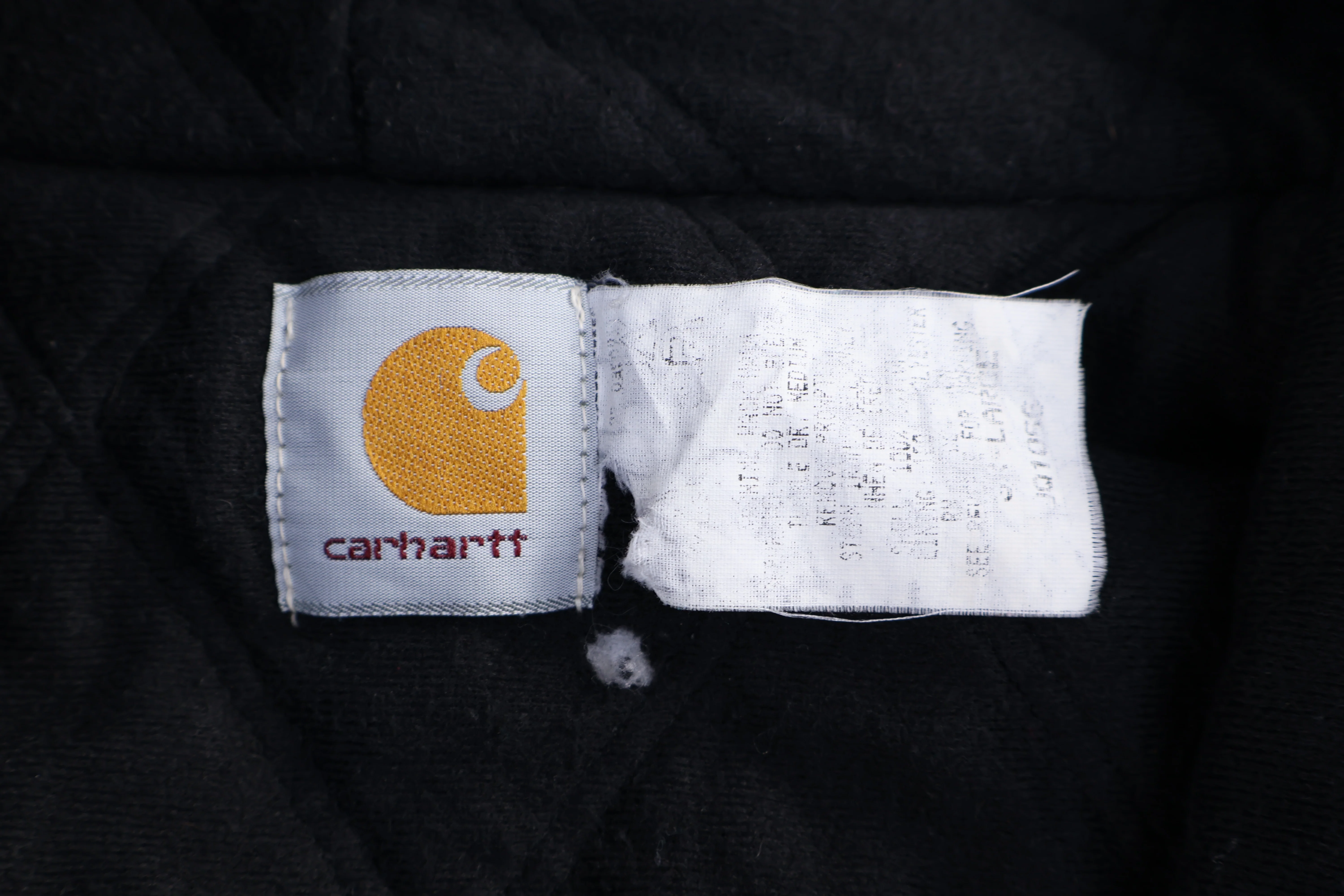 Carhartt Logo Patch Green Full Zip Jacket - Image 3