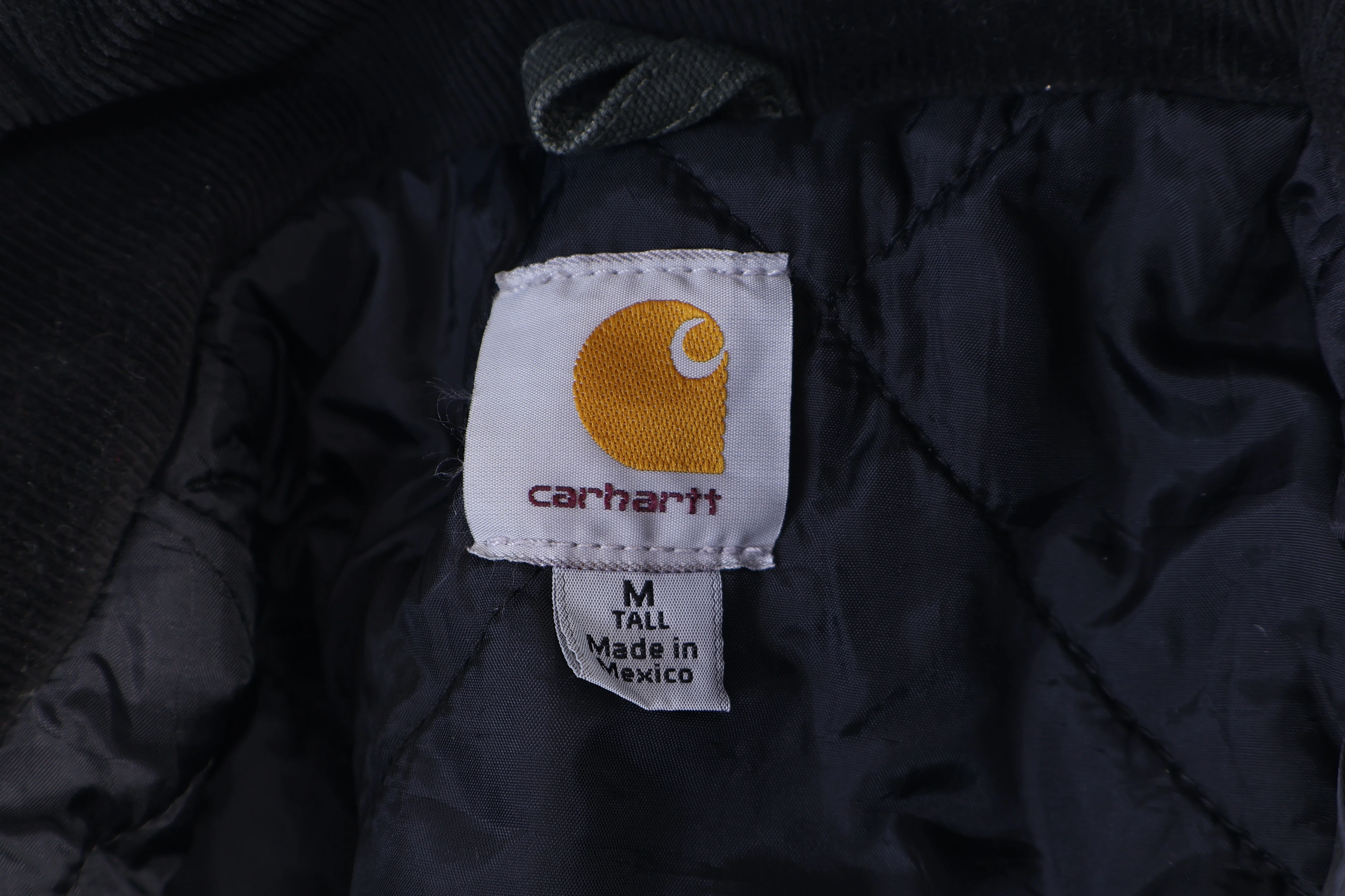 Carhartt Logo Patch Green Full Zip Jacket - Image 3