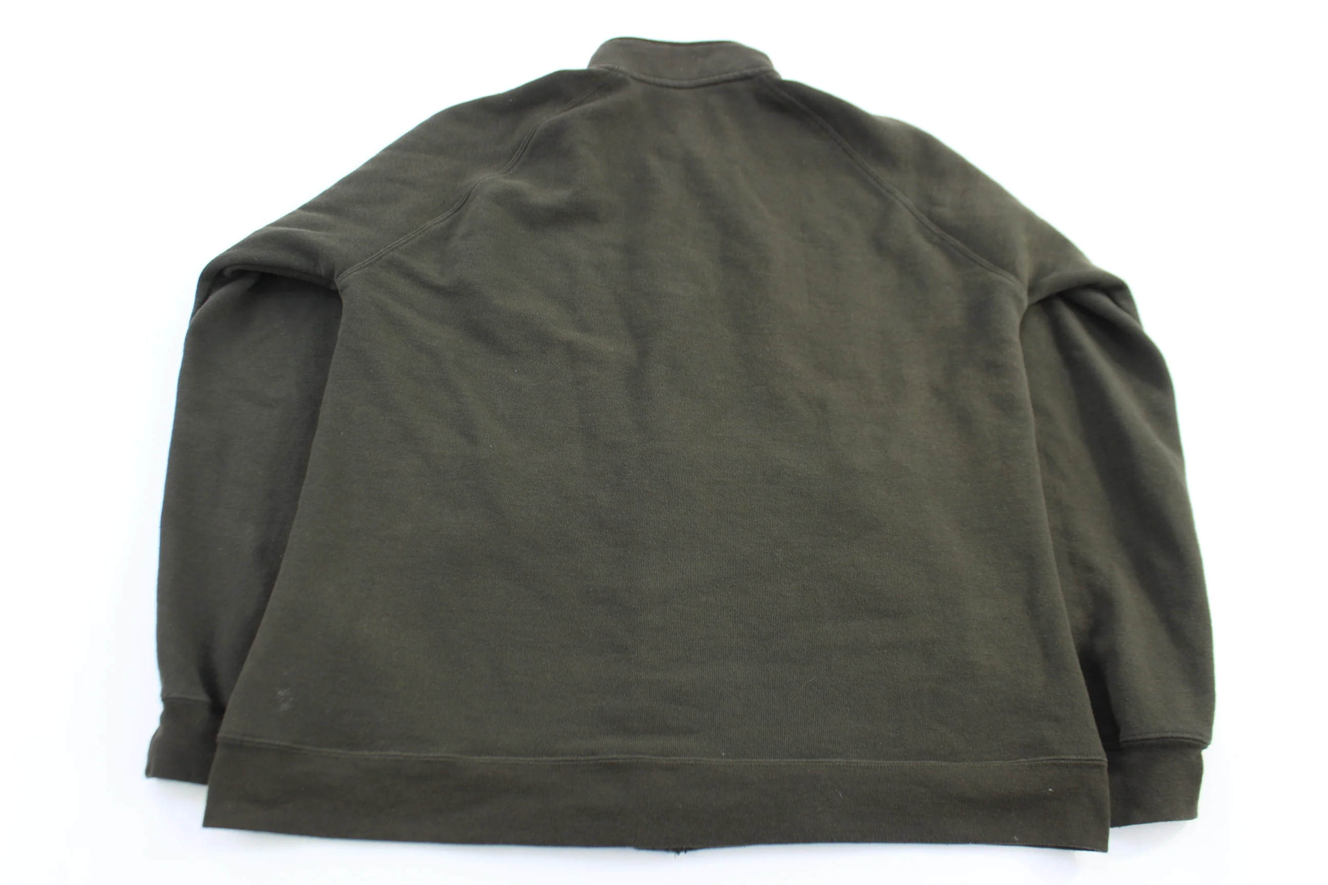 Carhartt Logo Patch Green Full Zip Jacket - Image 2