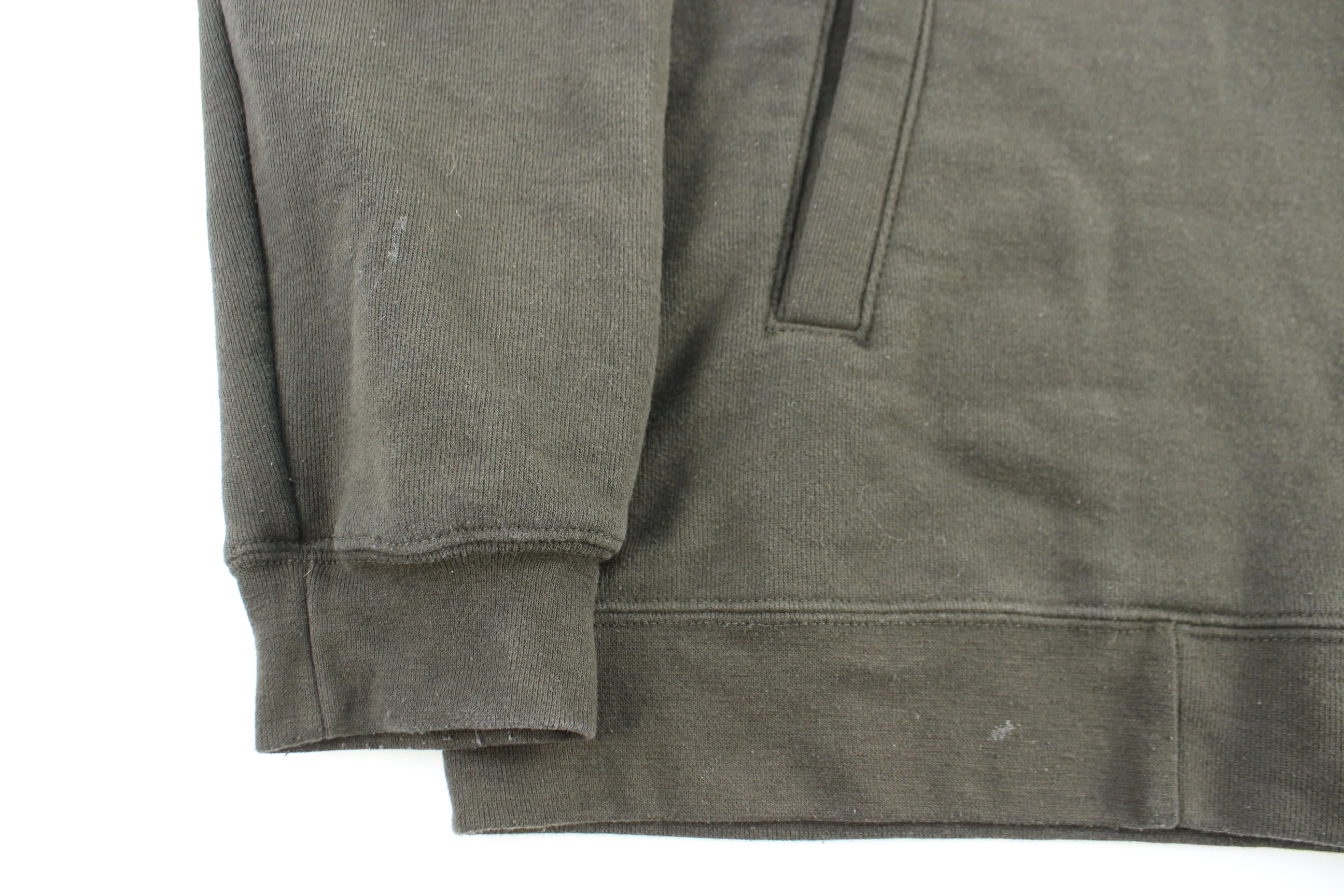 Carhartt Logo Patch Green Full Zip Jacket - Image 3